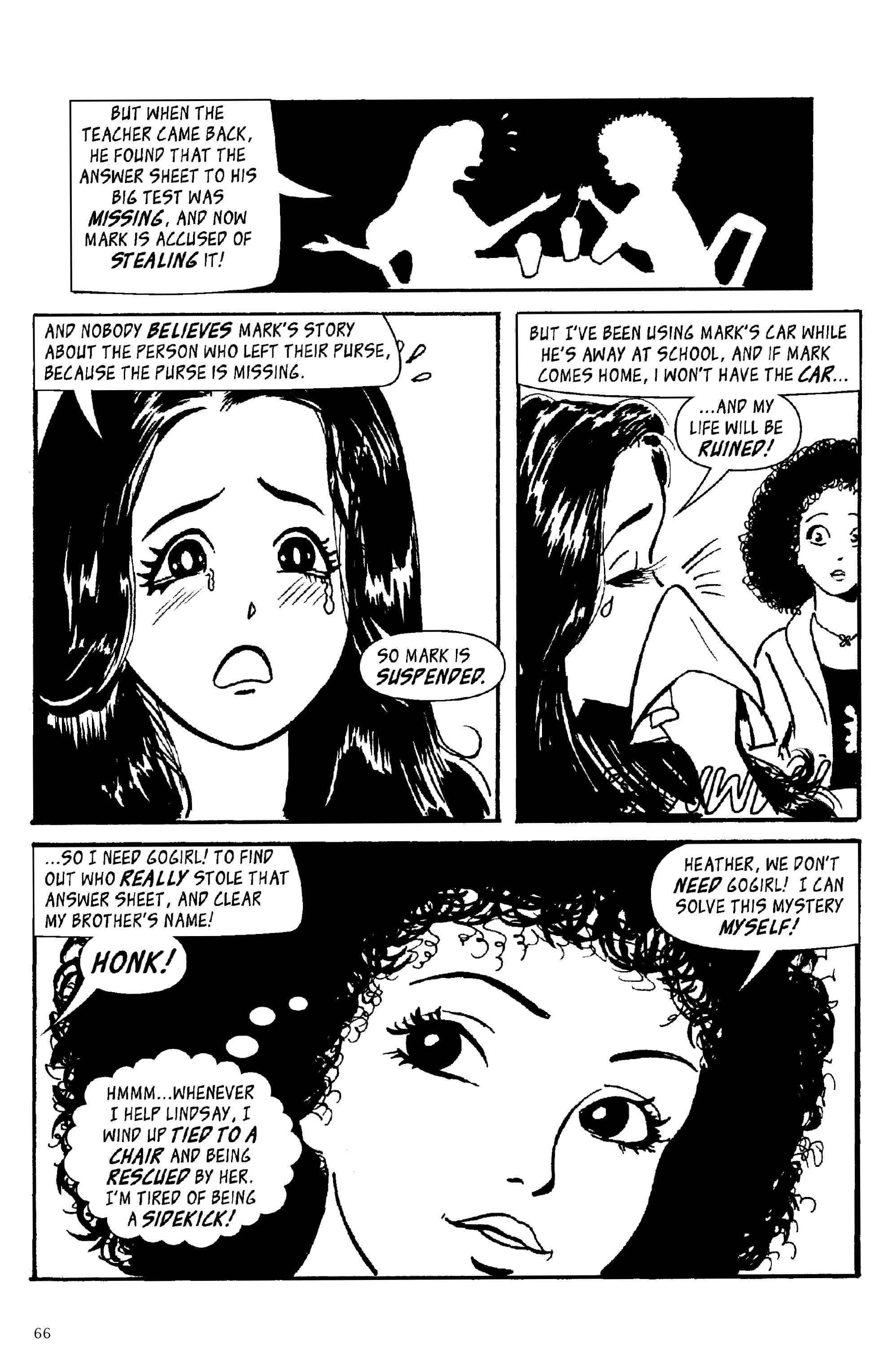 Read online Drawing Lines: An Anthology of Women Cartoonists comic -  Issue # TPB - 66