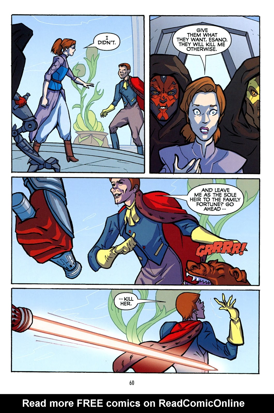 Star Wars: The Clone Wars - The Sith Hunters issue Full - Page 61