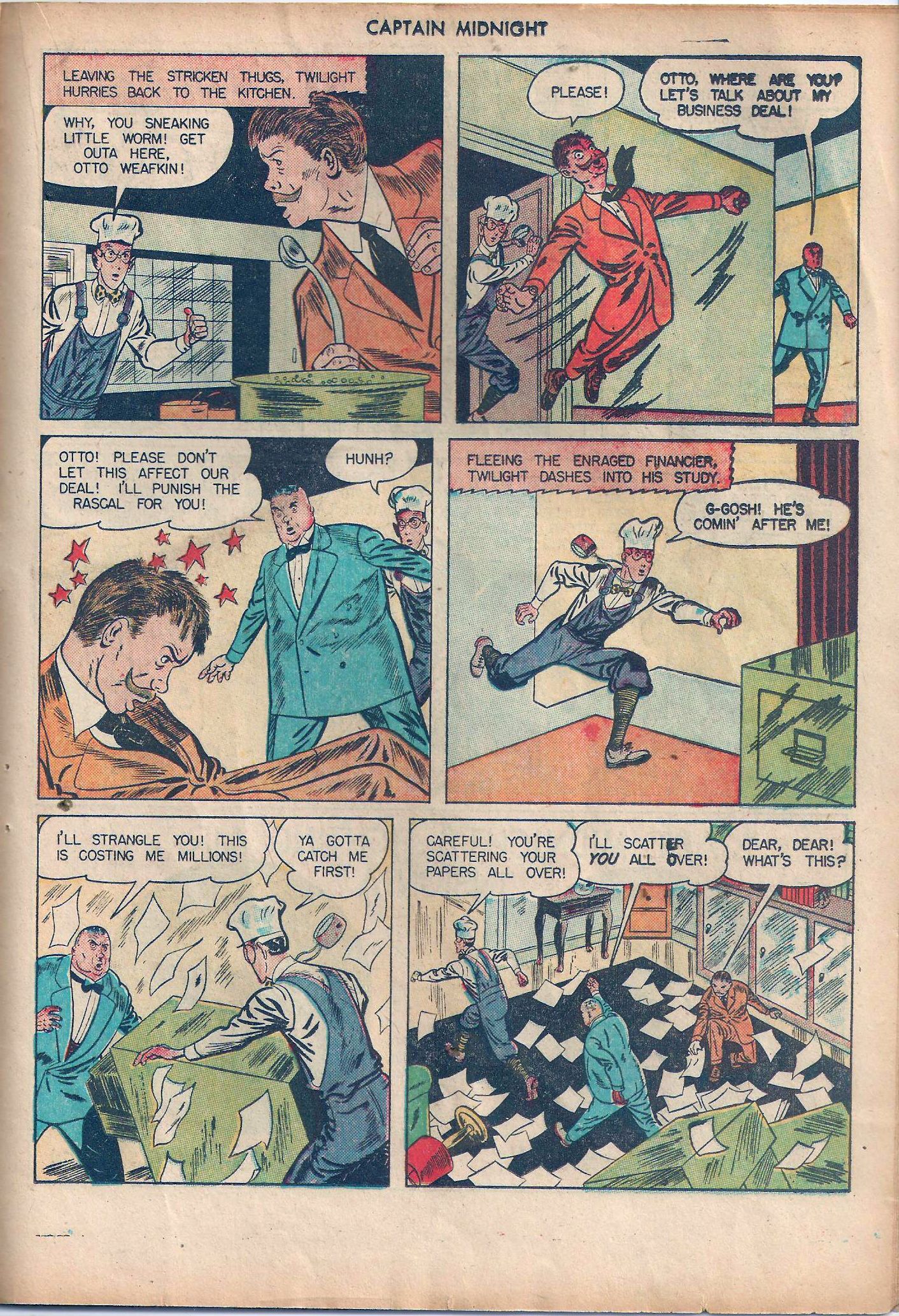 Read online Captain Midnight (1942) comic -  Issue #44 - 35
