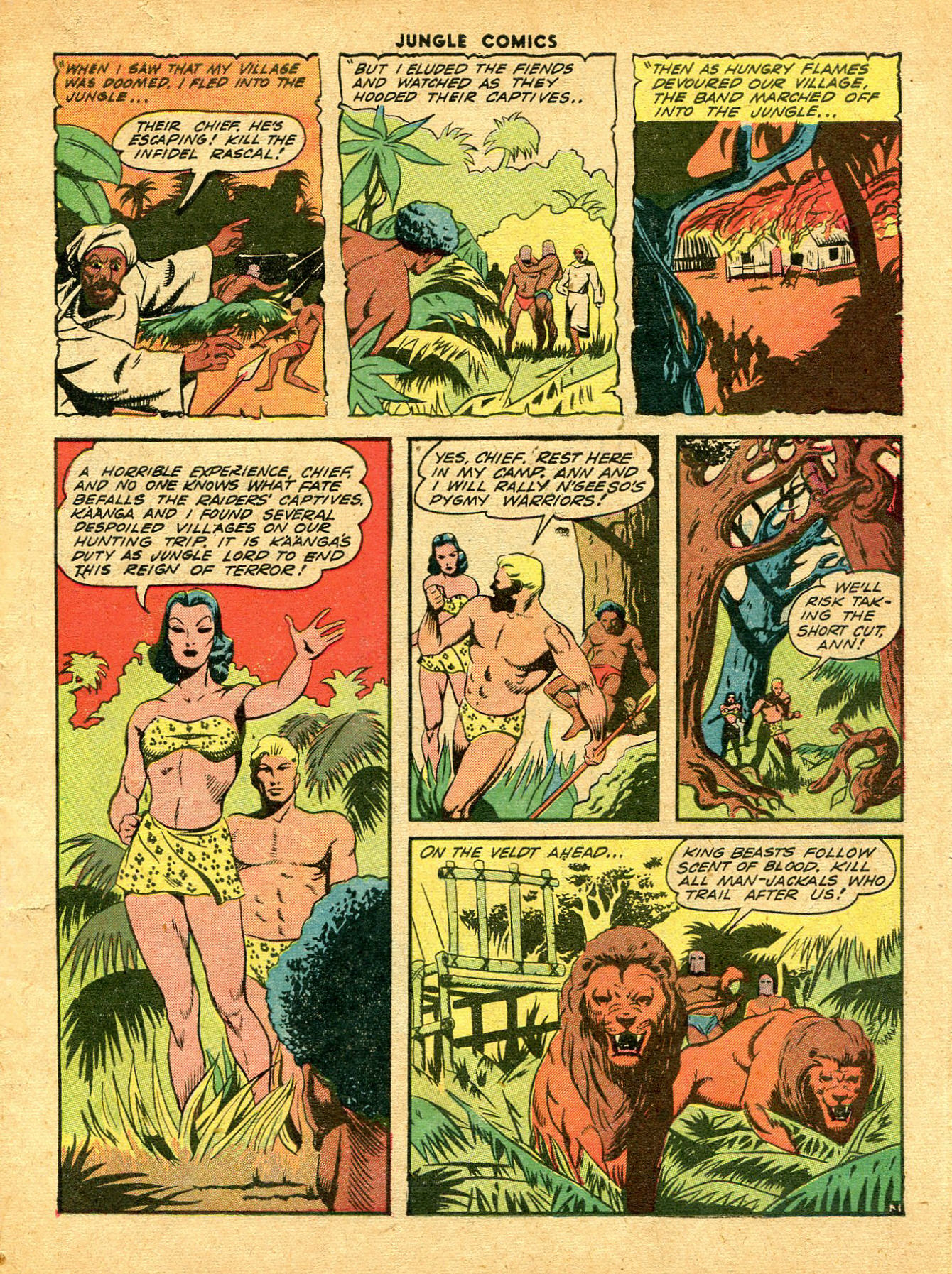 Read online Jungle Comics comic -  Issue #43 - 5