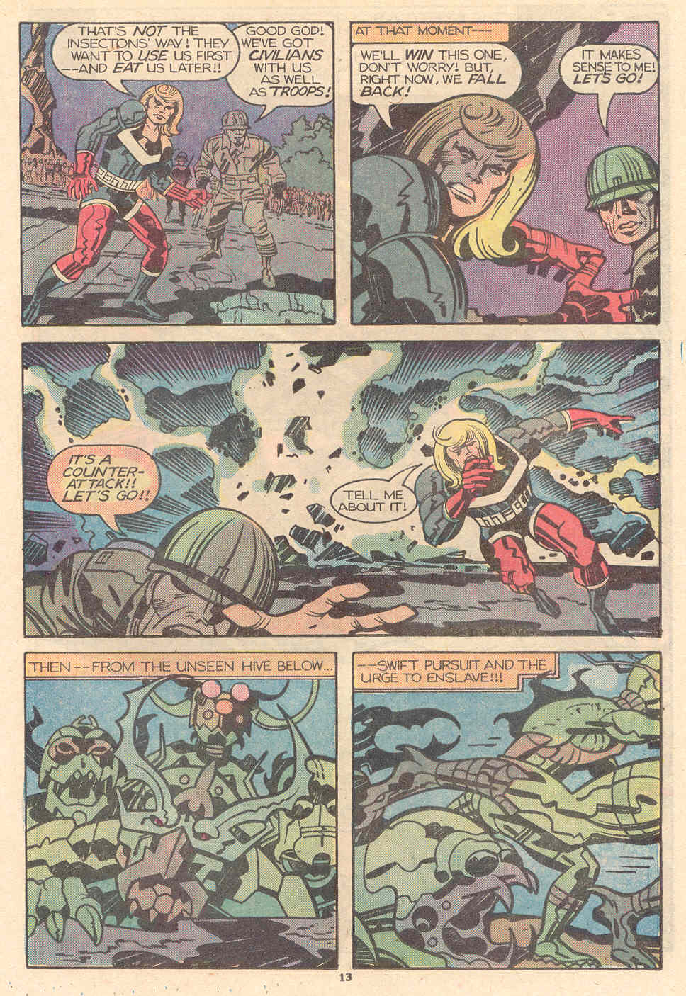 Read online Captain Victory and the Galactic Rangers (1981) comic -  Issue #5 - 16