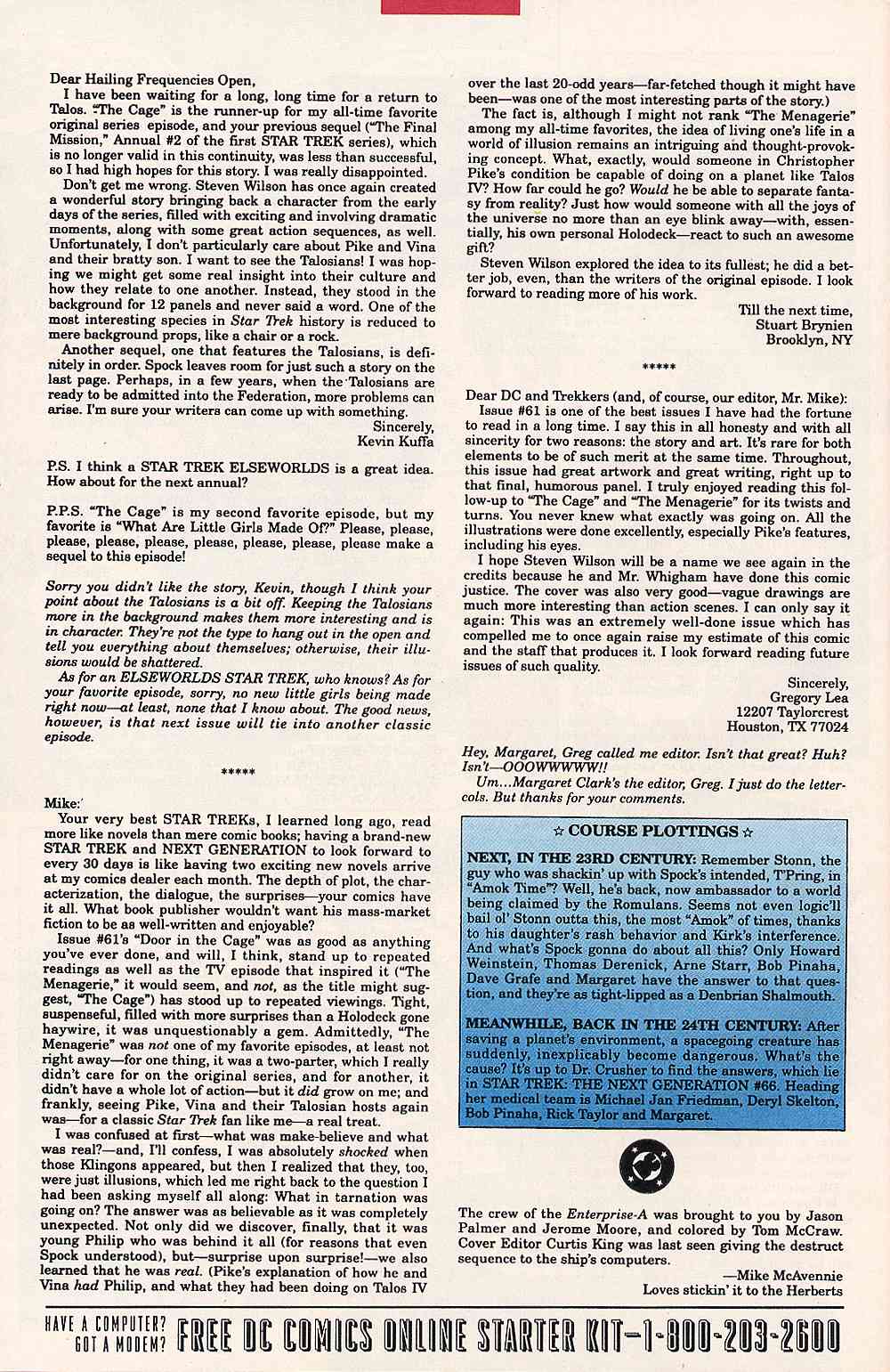 Read online Star Trek (1989) comic -  Issue #65 - 27