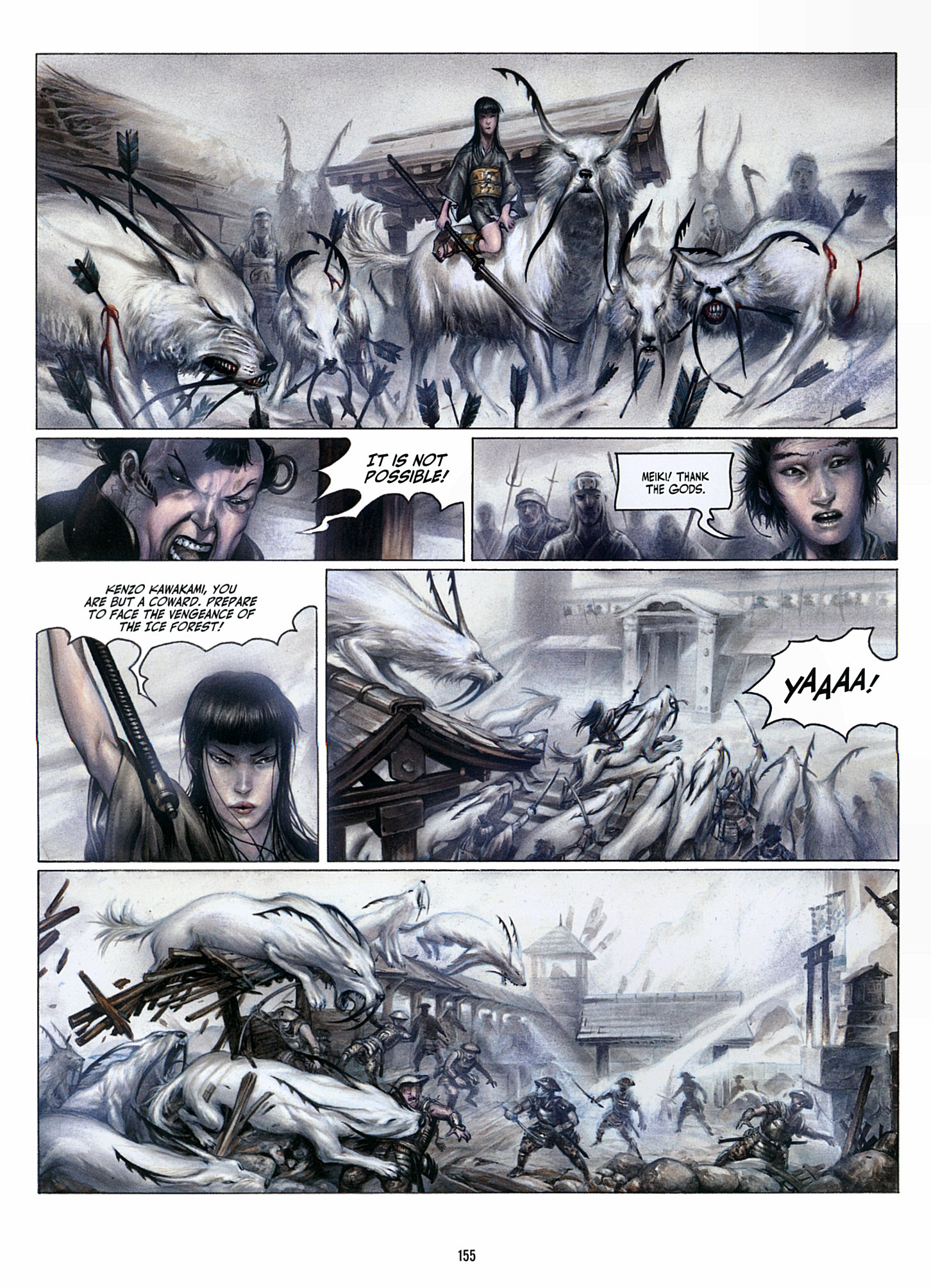 Read online Legend of the Scarlet Blades comic -  Issue # TPB - 156