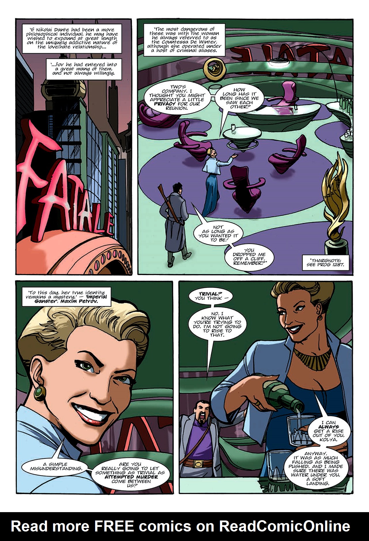 Read online Nikolai Dante comic -  Issue # TPB 8 - 123