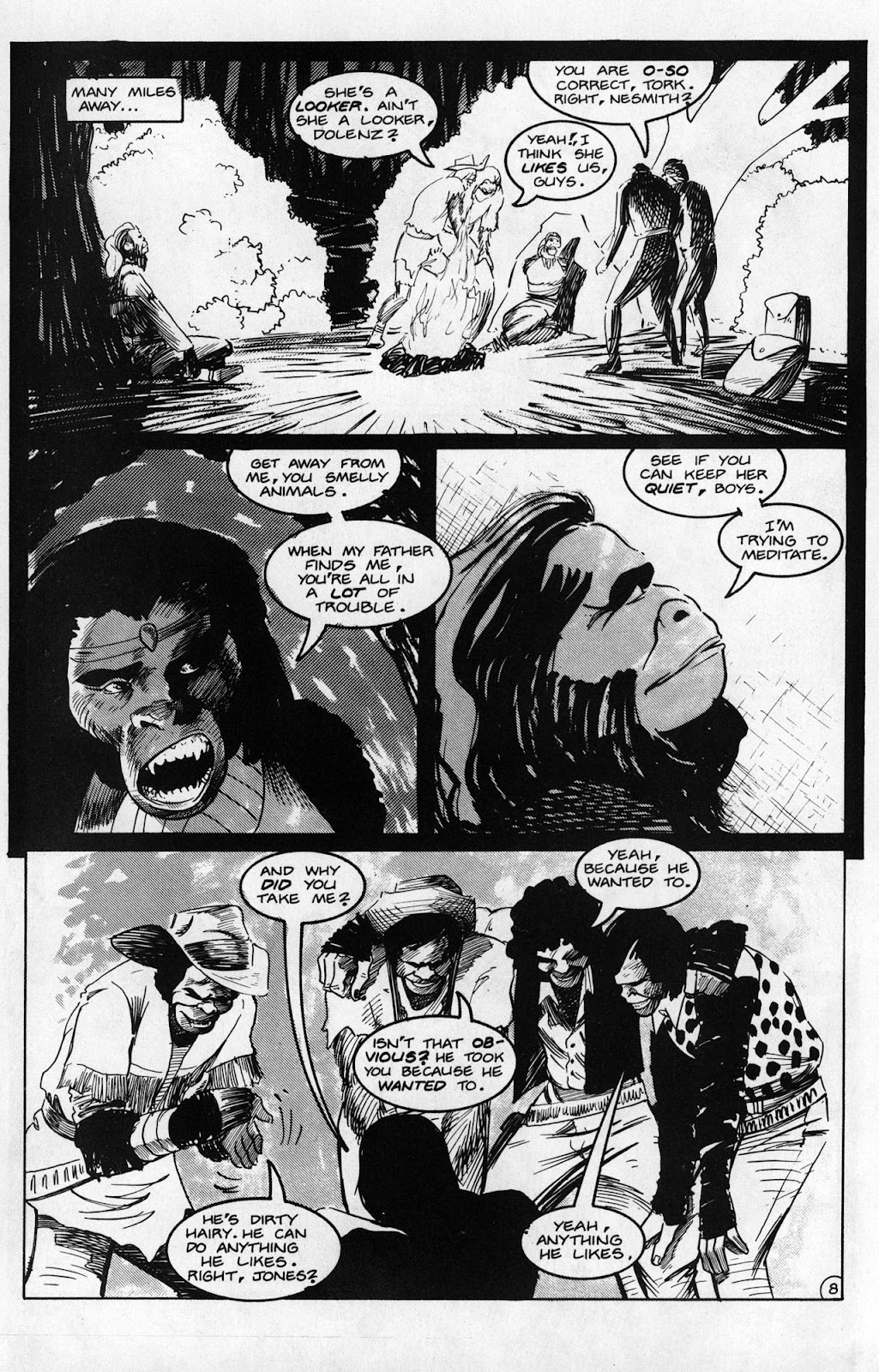 Planet of the Apes (1990) issue 20 - Page 10