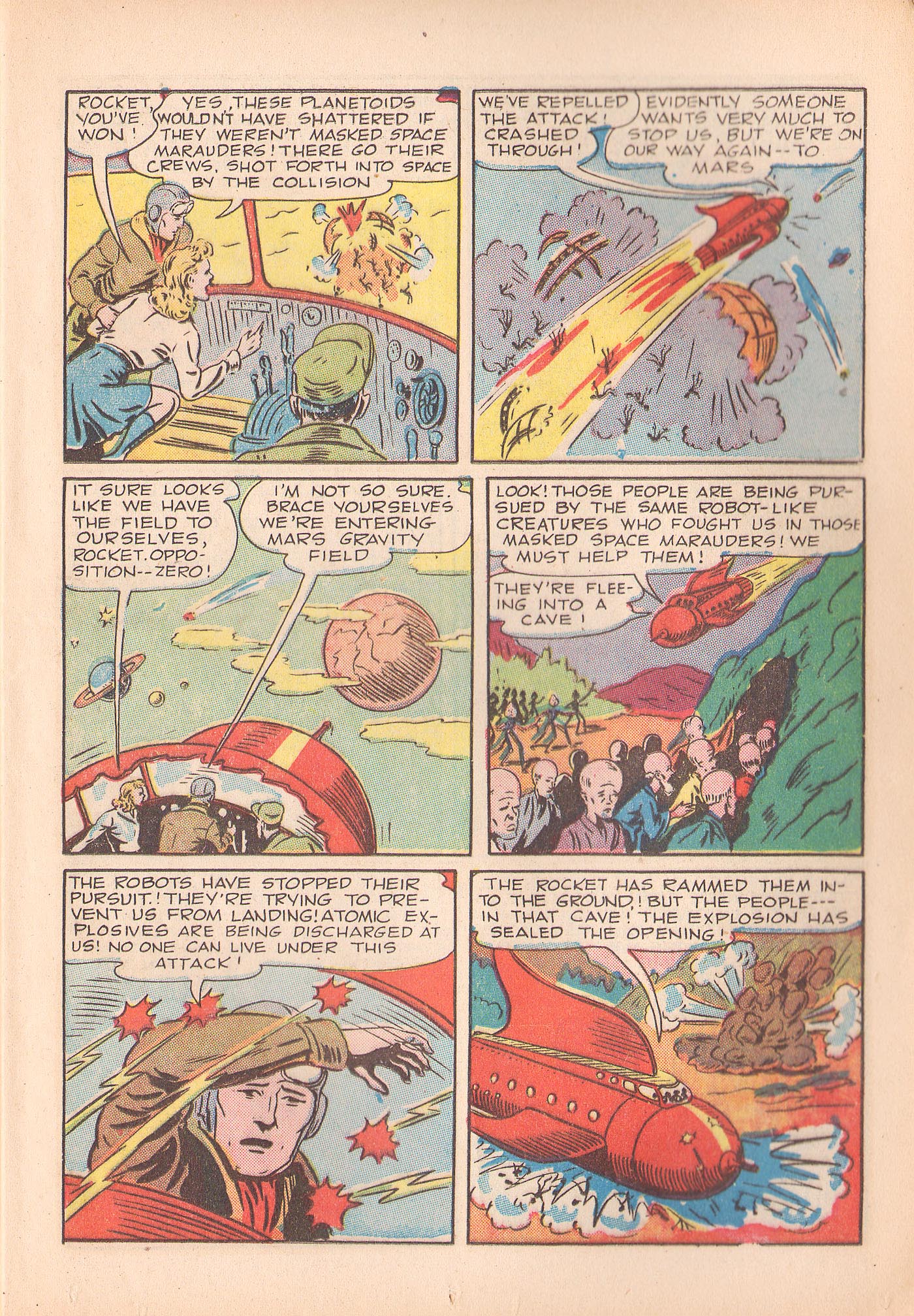 Read online Rocket Kelly (1945) comic -  Issue #2 - 17