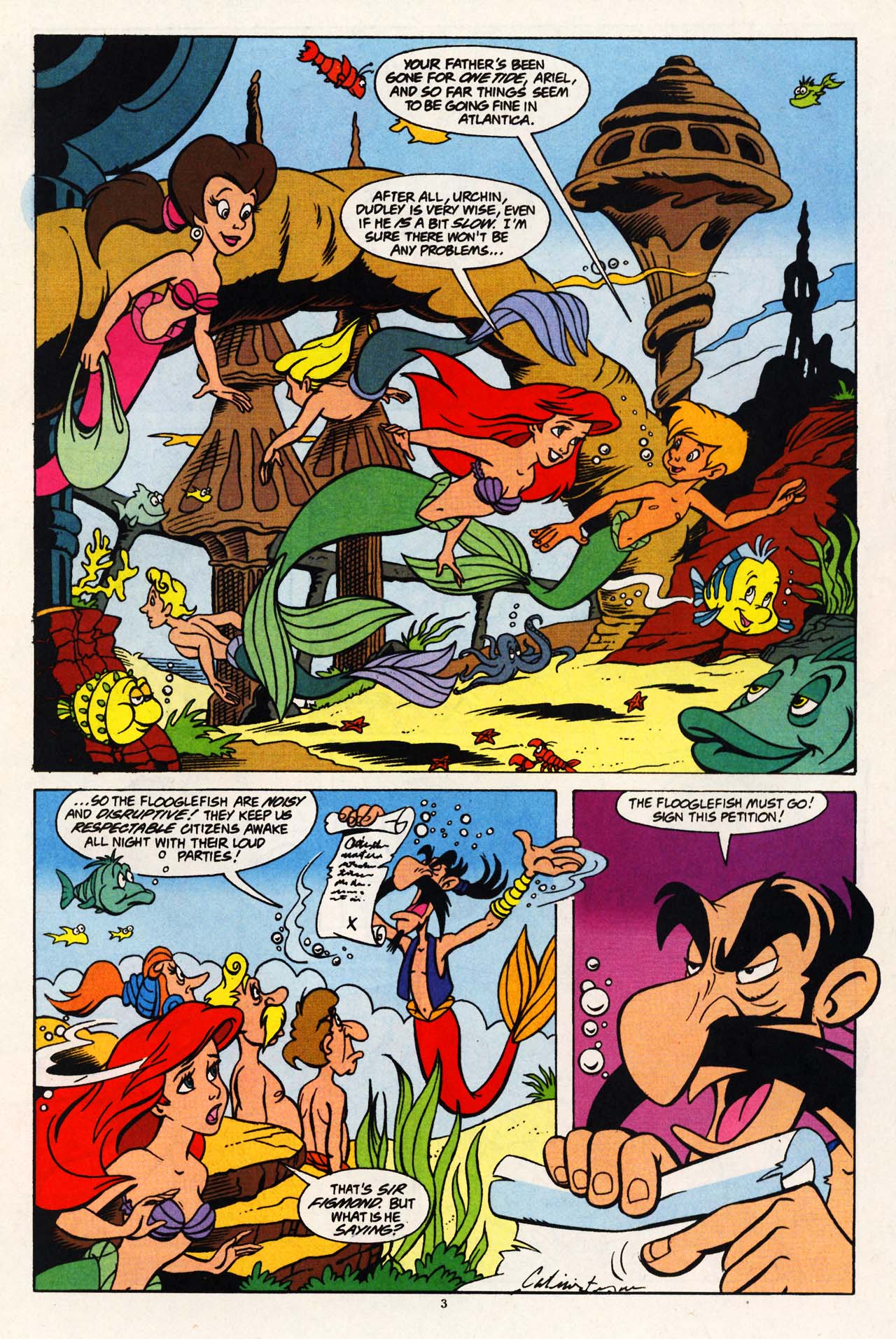Read online Disney's The Little Mermaid comic -  Issue #7 - 5