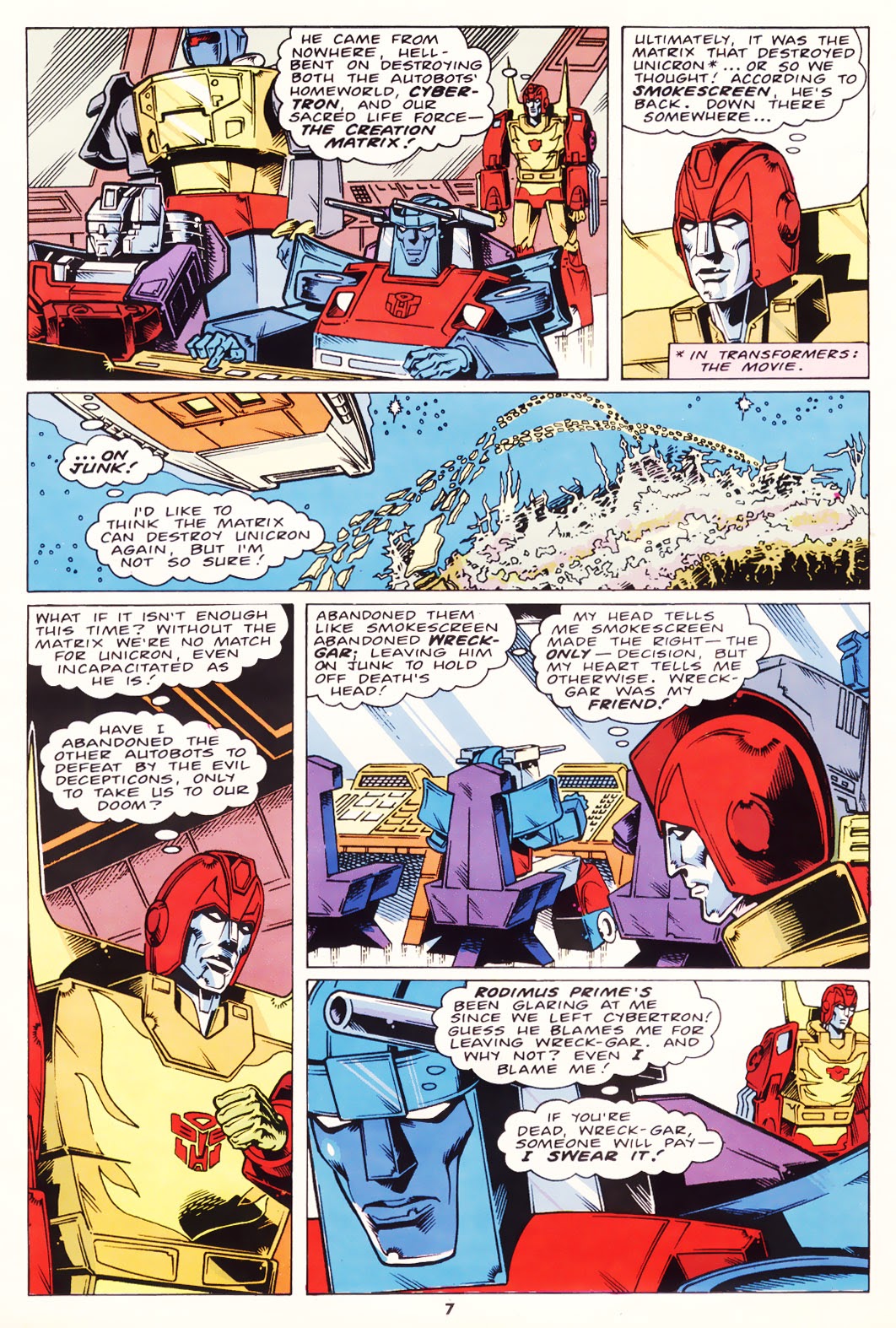 Read online The Transformers (UK) comic -  Issue #150 - 7