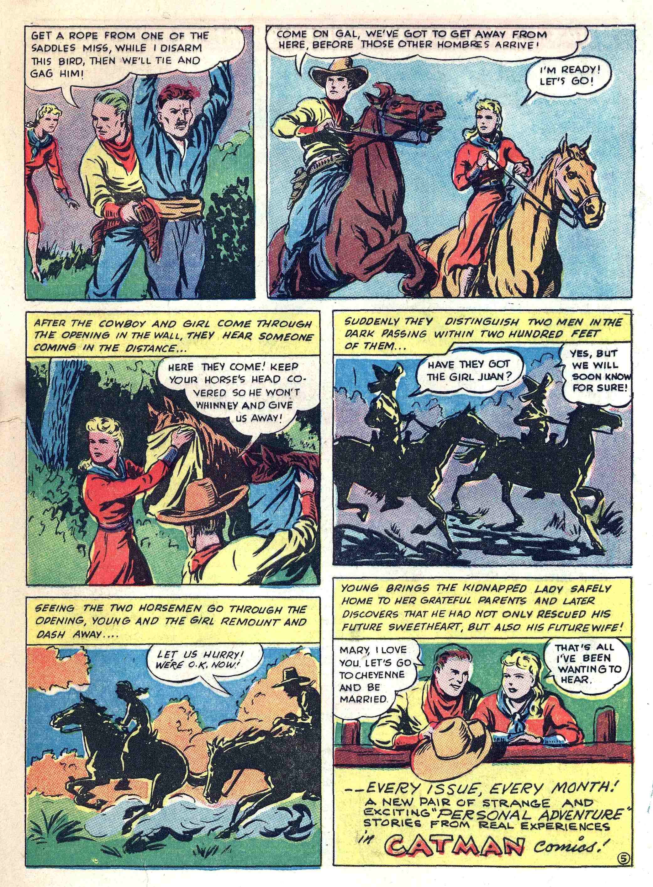 Read online Cat-Man Comics comic -  Issue #20 - 50