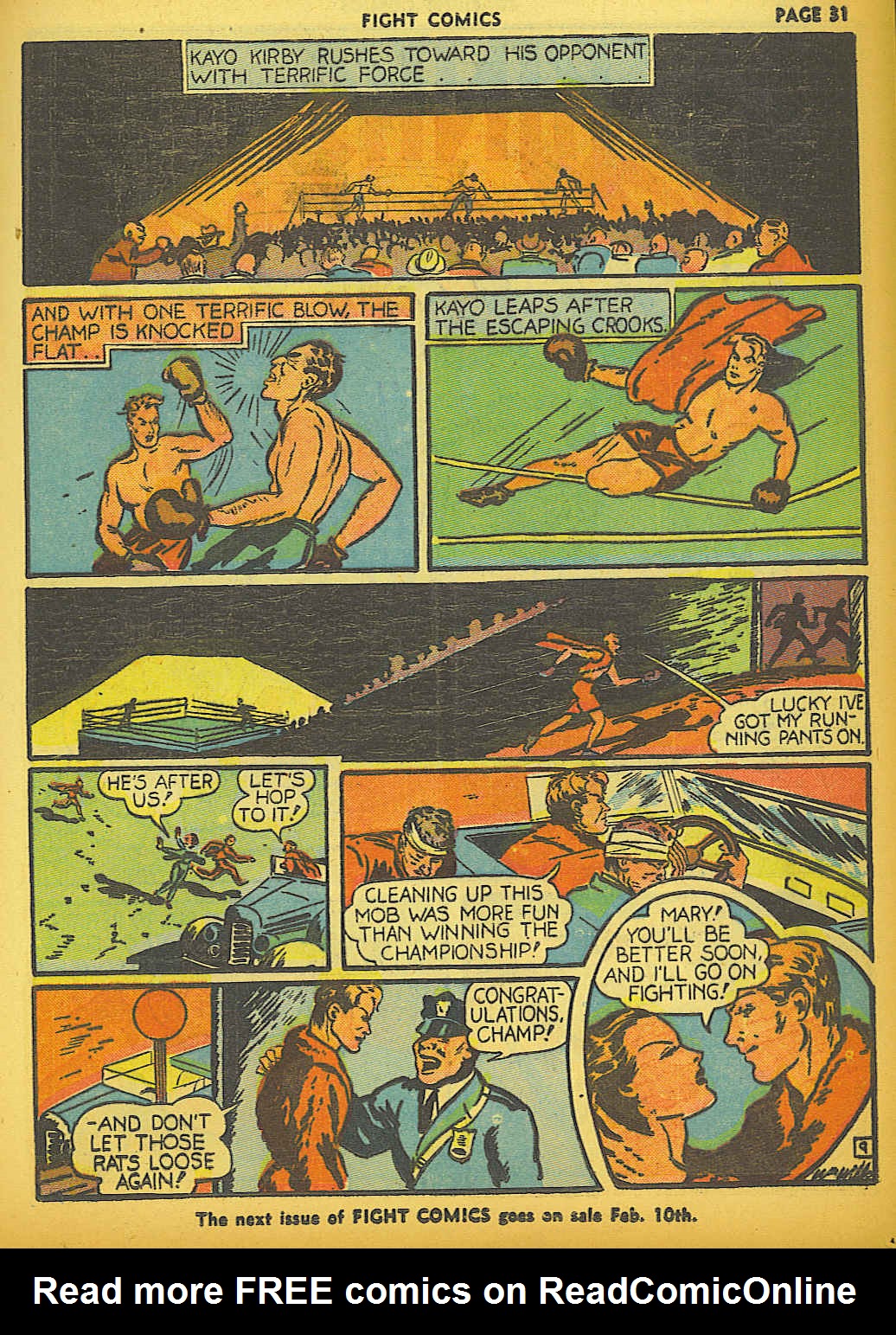 Read online Fight Comics comic -  Issue #2 - 33