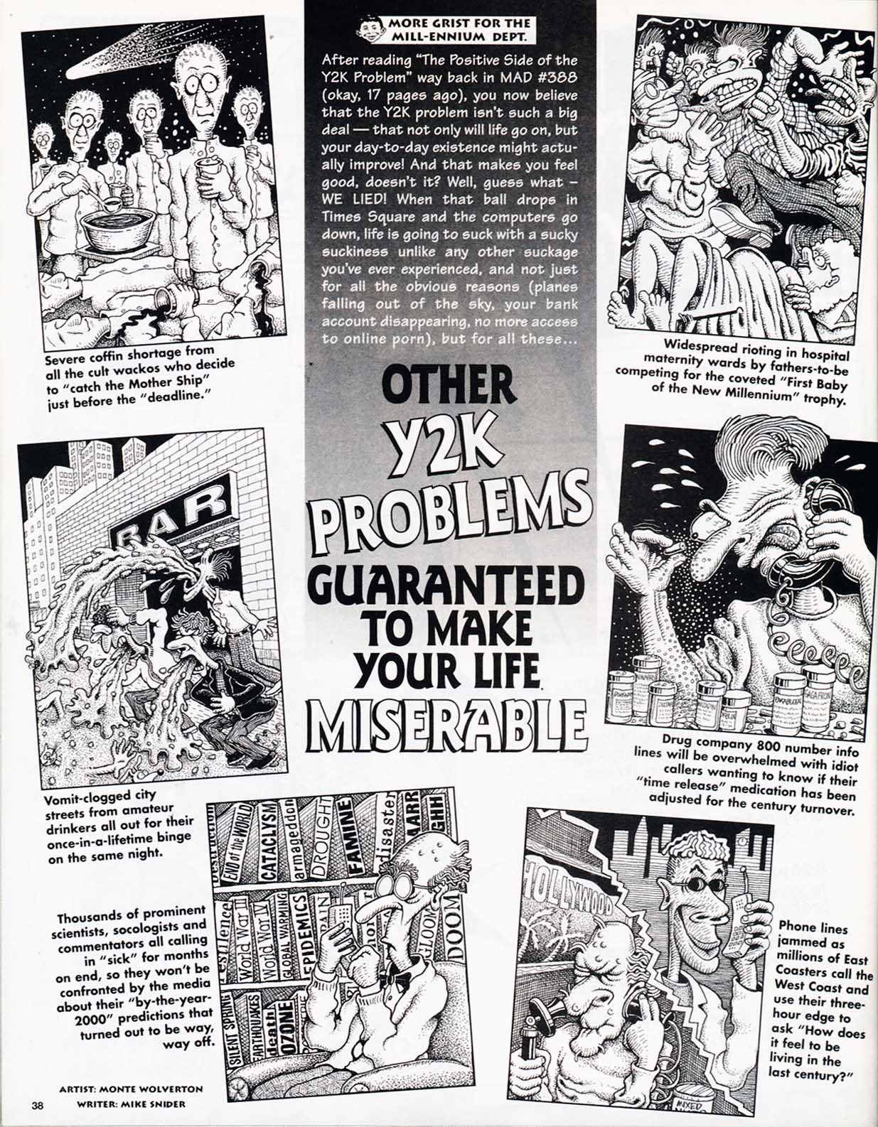 Read online MAD comic -  Issue #388 - 40