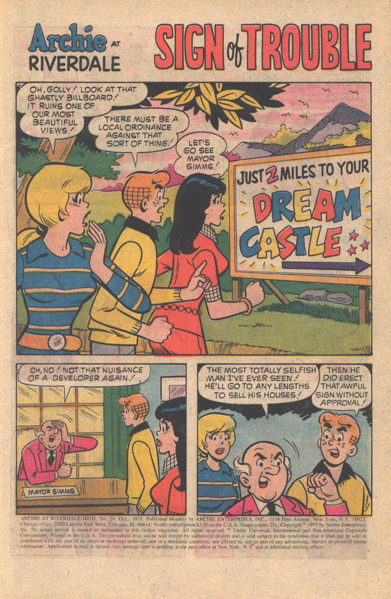 Read online Archie at Riverdale High (1972) comic -  Issue #29 - 3