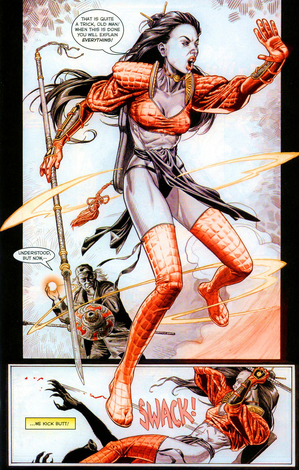 Read online Shi: Black, White & Red comic -  Issue #1 - 17