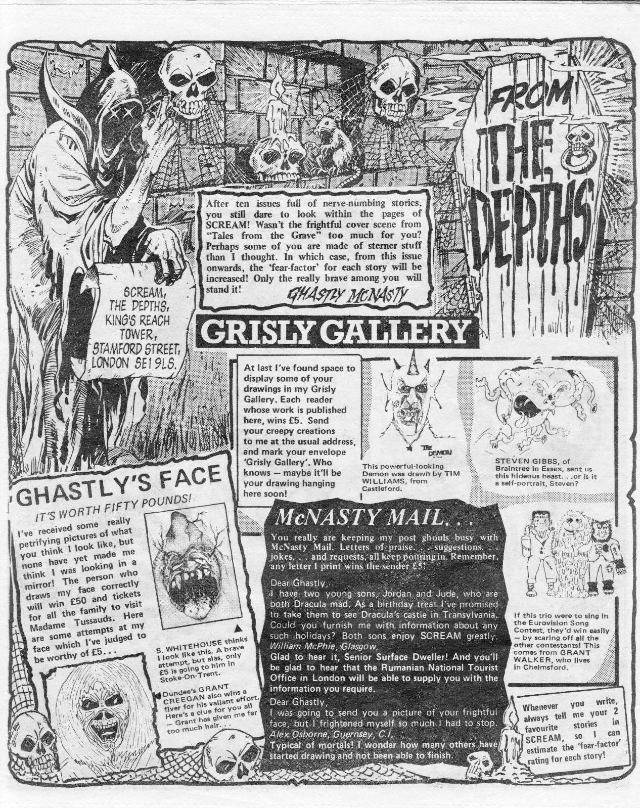 Read online Scream! (1984) comic -  Issue #11 - 2