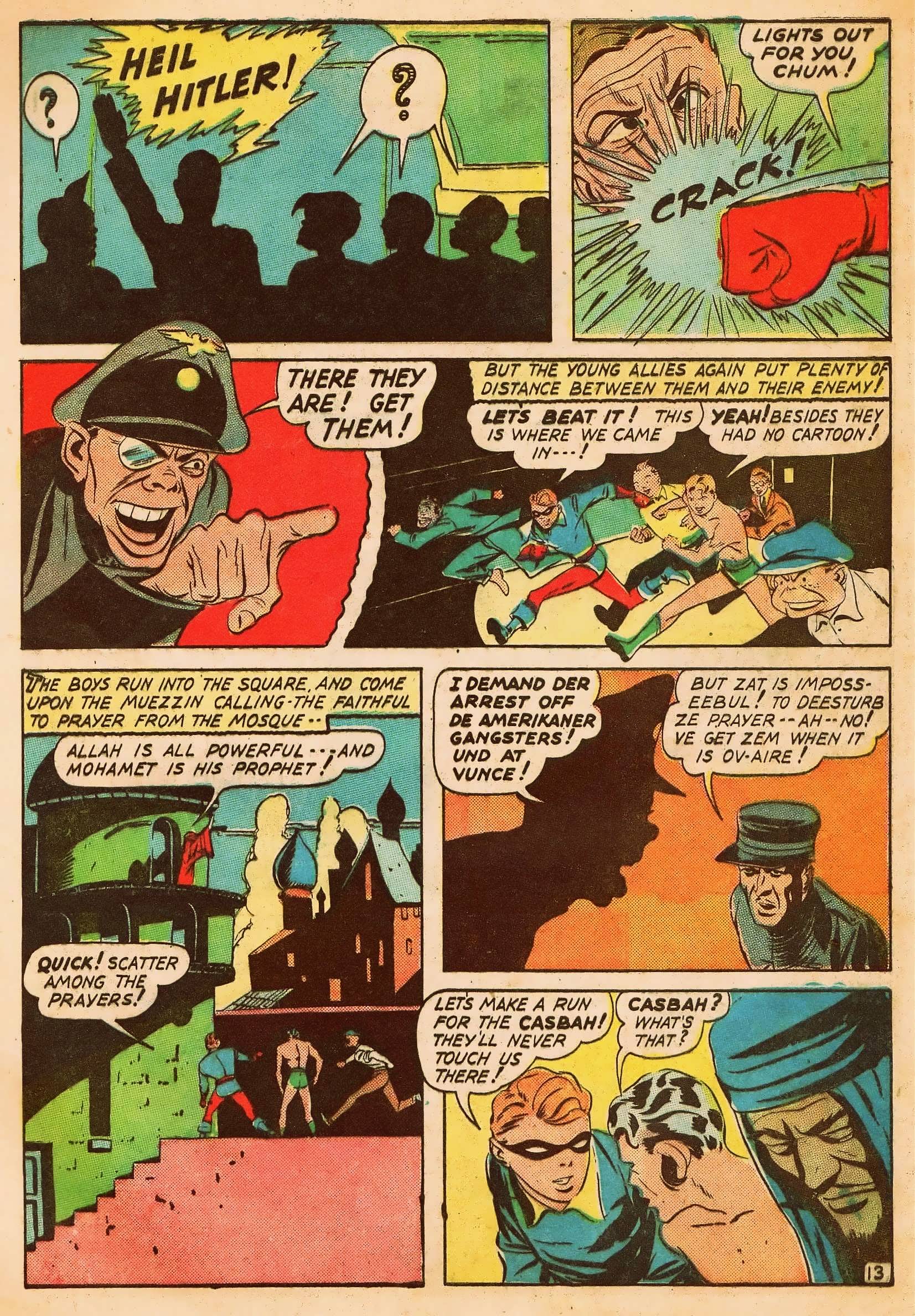 Read online Young Allies Comics comic -  Issue #8 - 14