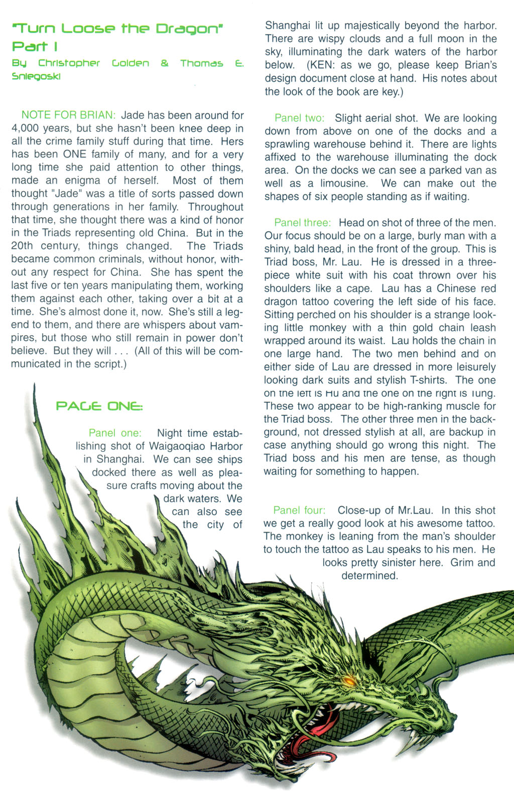 Read online Jade comic -  Issue #0 - 15