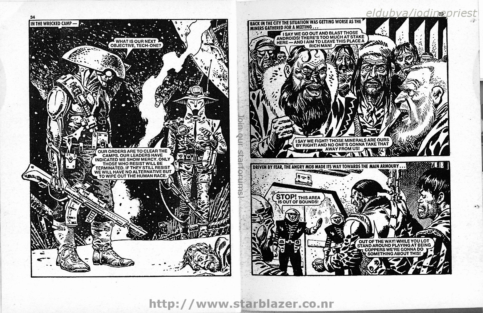 Read online Starblazer comic -  Issue #179 - 19