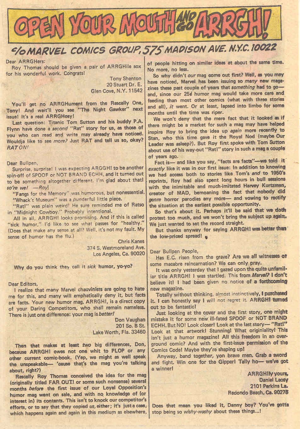 Read online Arrgh ! comic -  Issue #3 - 21