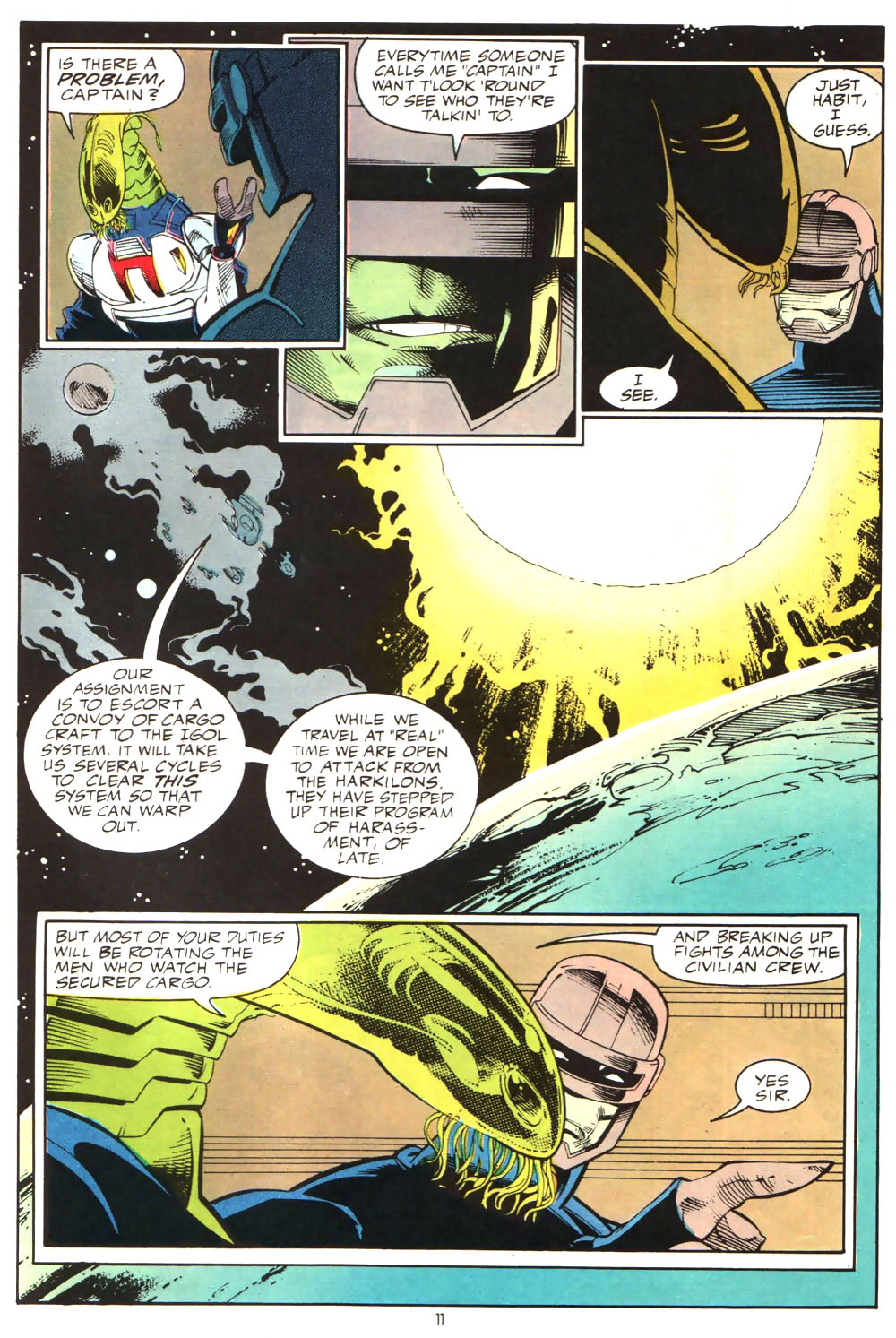 Read online Alien Legion (1987) comic -  Issue #6 - 14