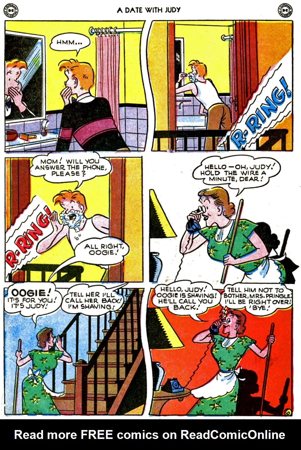 Read online A Date with Judy comic -  Issue #12 - 8