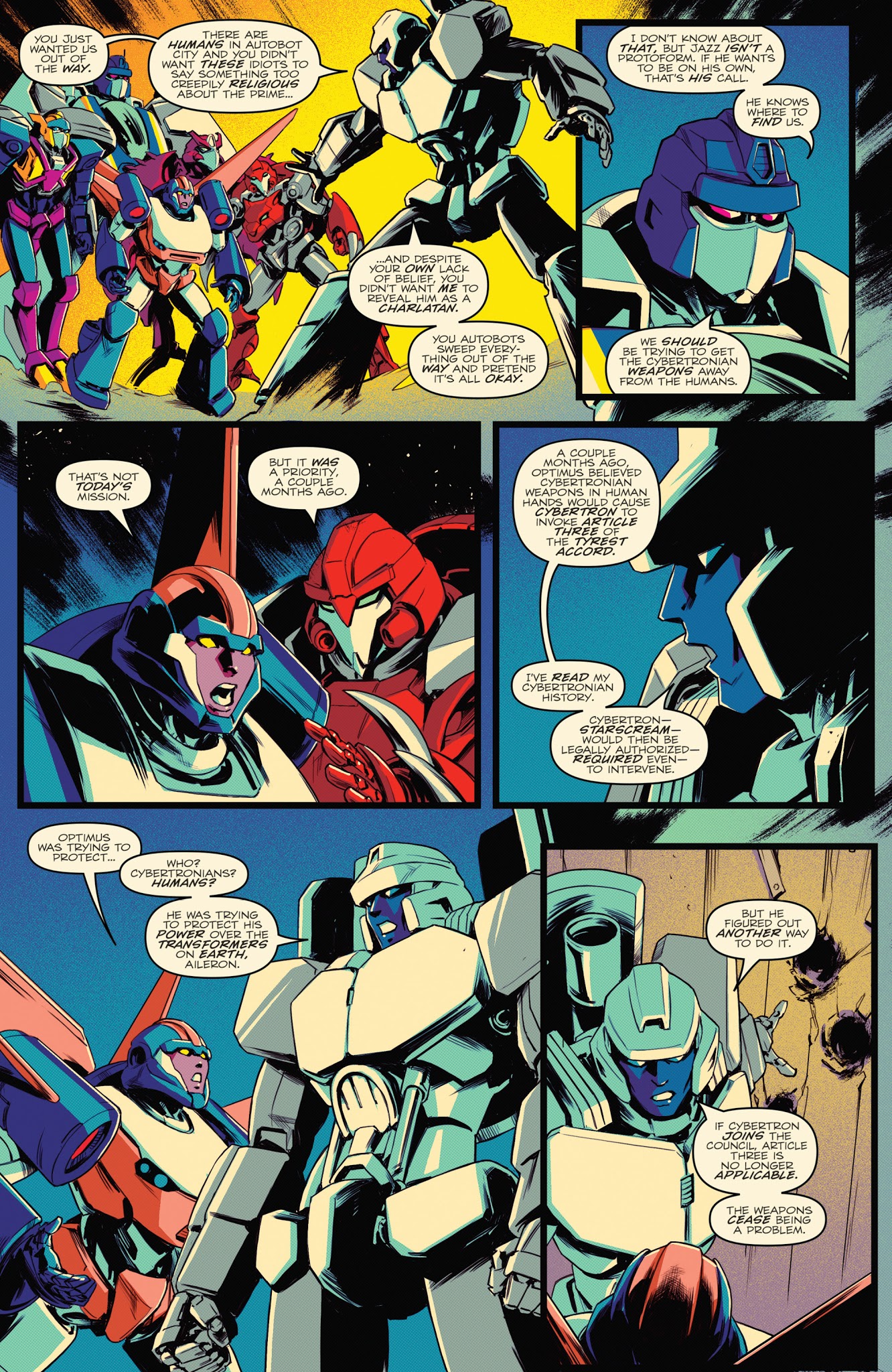 Read online Optimus Prime comic -  Issue #11 - 22