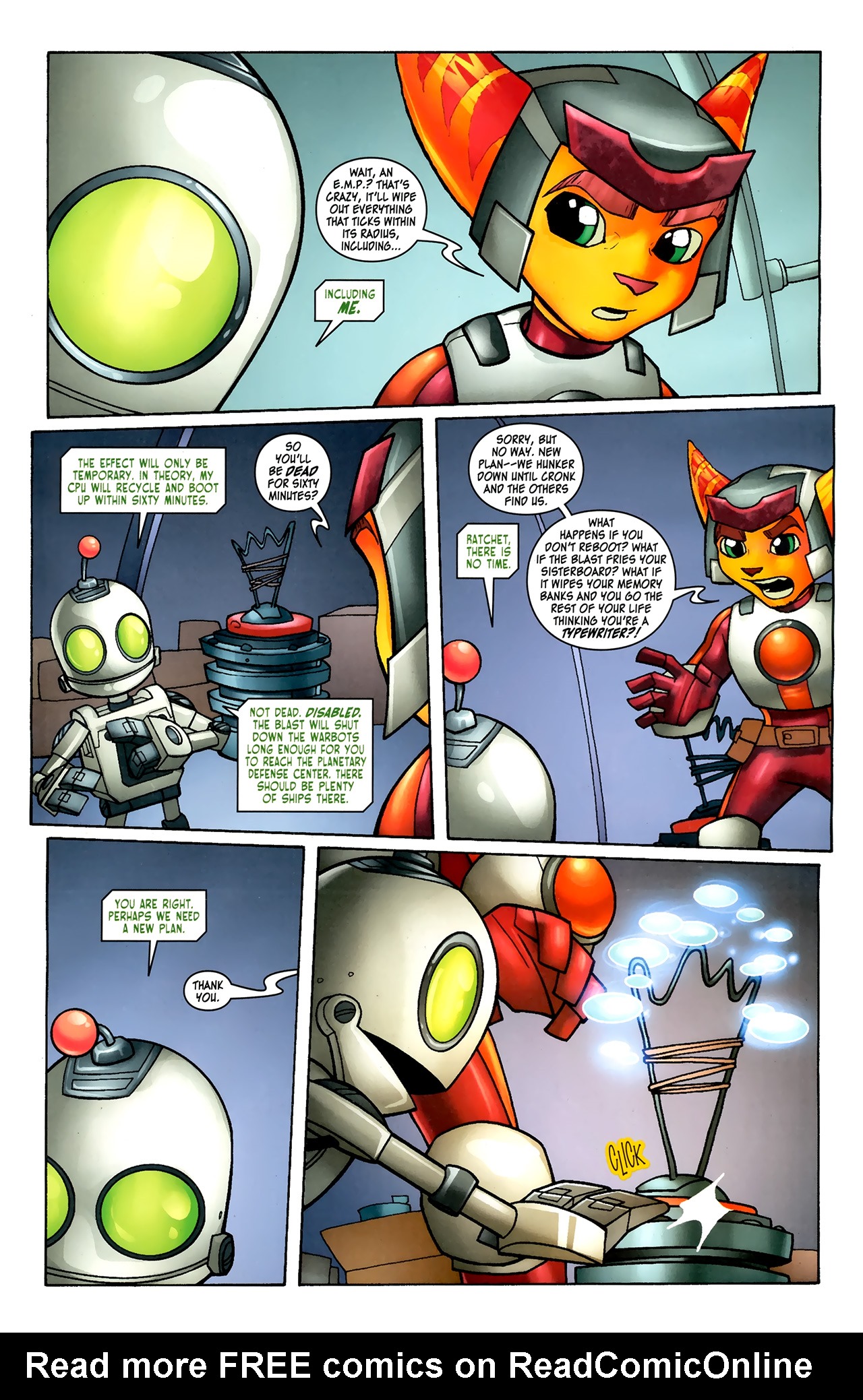 Read online Ratchet & Clank comic -  Issue #5 - 14