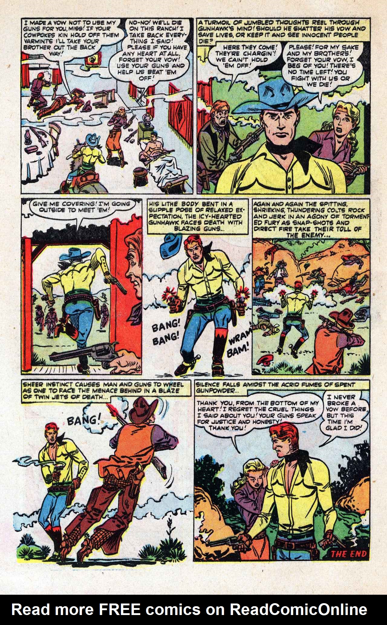 Read online The Gunhawk comic -  Issue #13 - 8