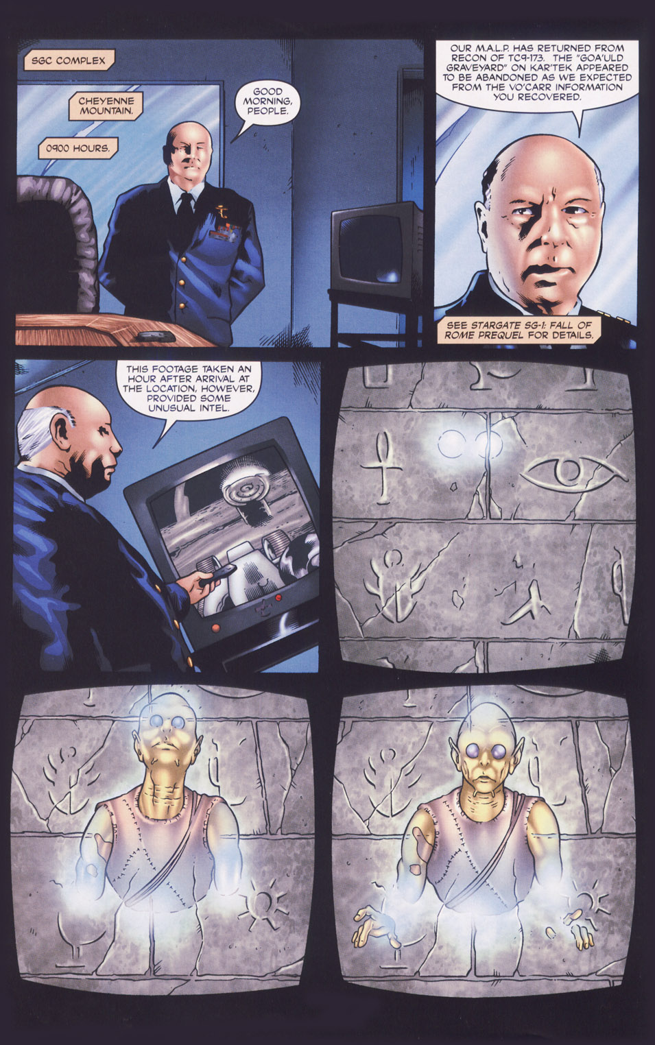 Read online Stargate SG-1: Fall of Rome comic -  Issue #1 - 11