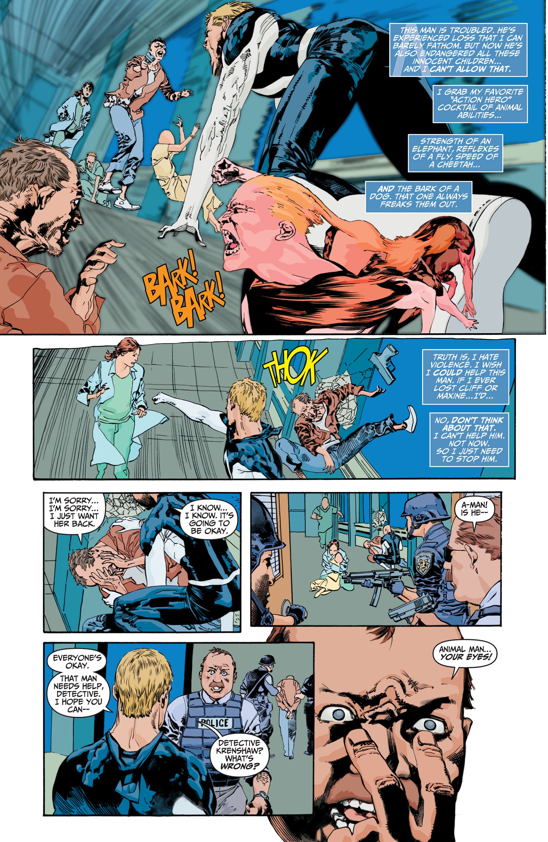 Read online Animal Man (2011) comic -  Issue #1 - 14