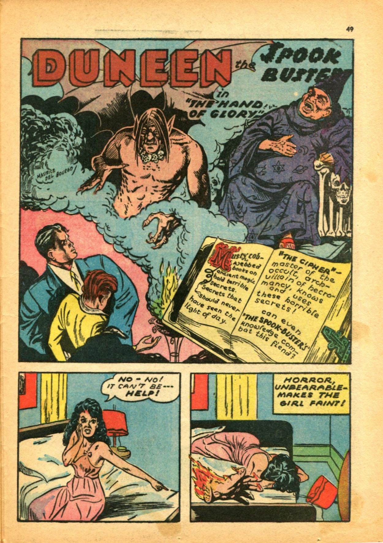 Read online Super-Magician Comics comic -  Issue #12 - 49