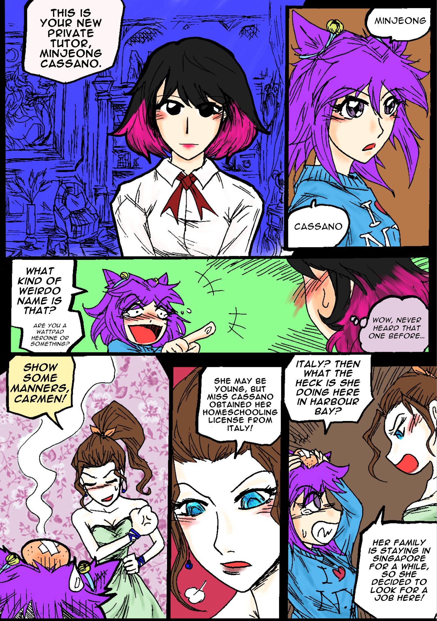 Read online Minjeong Days comic -  Issue #3 - 4