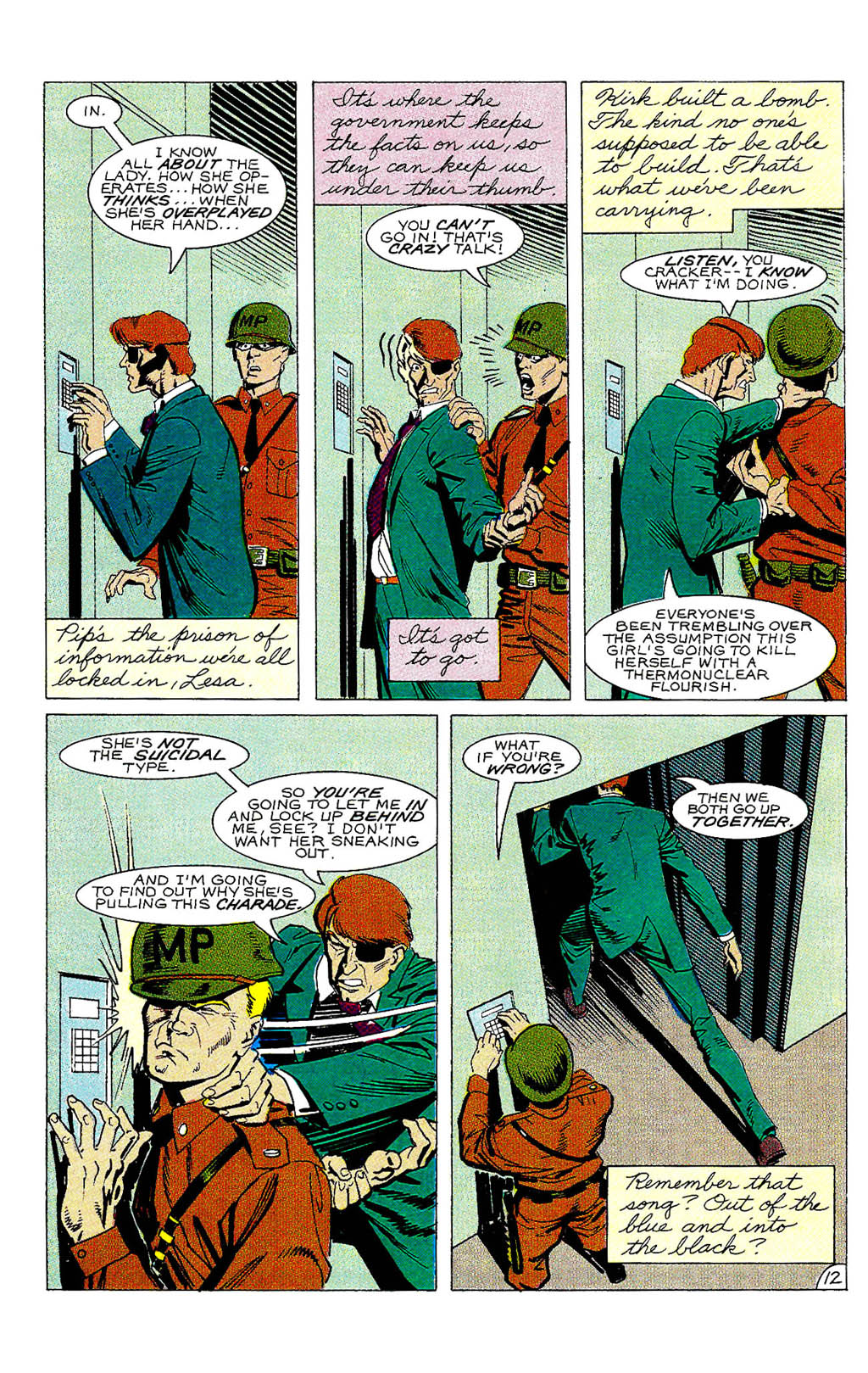 Read online Whisper (1986) comic -  Issue #6 - 15
