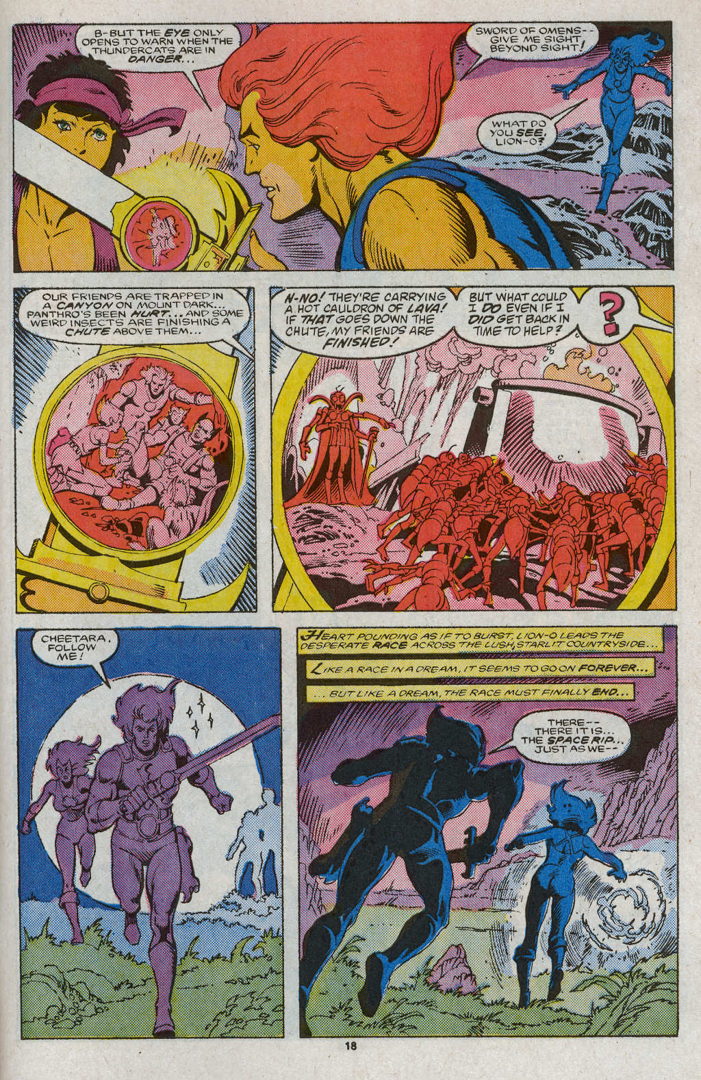 Read online ThunderCats (1985) comic -  Issue #7 - 28