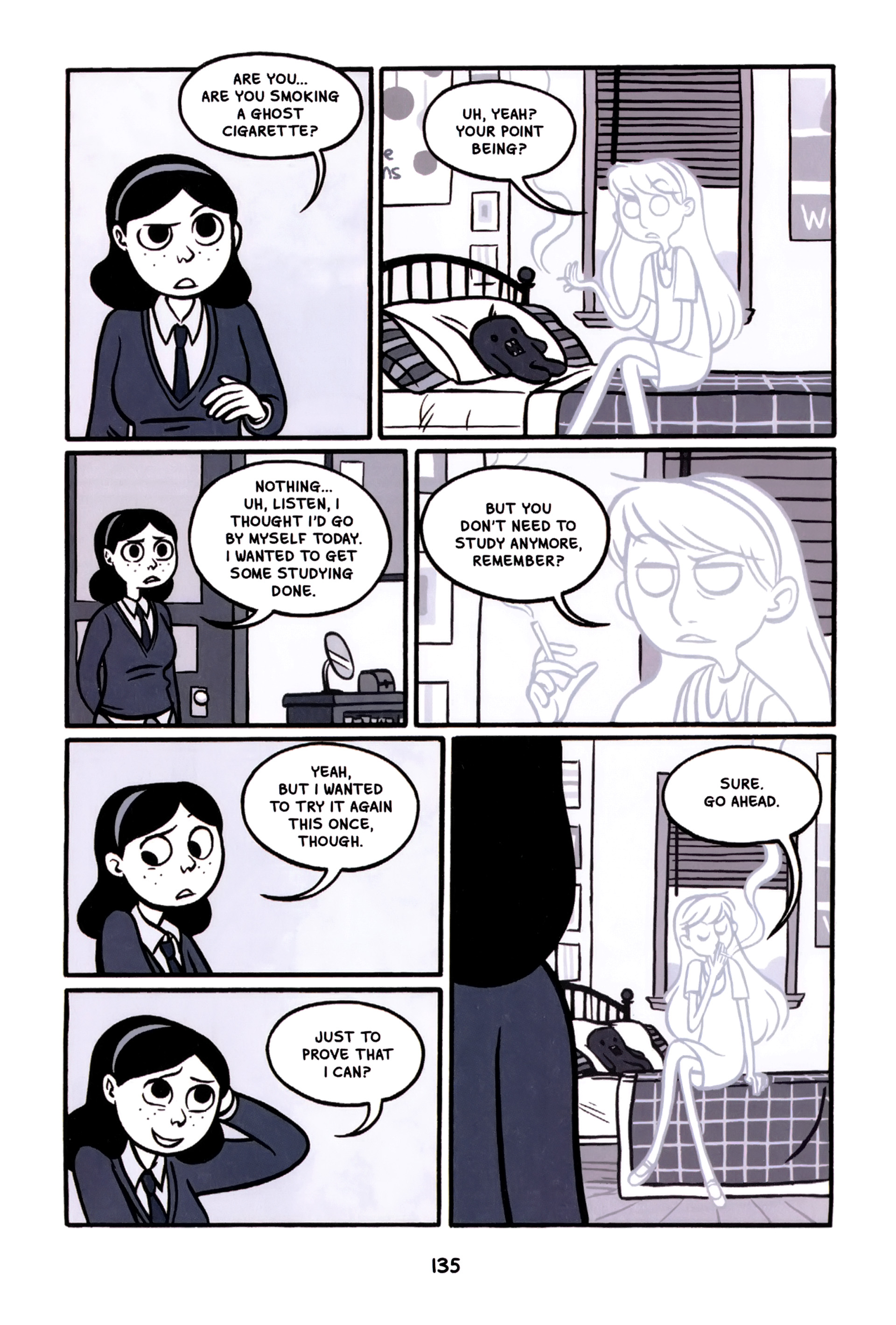 Read online Anya's Ghost comic -  Issue #1 - 136