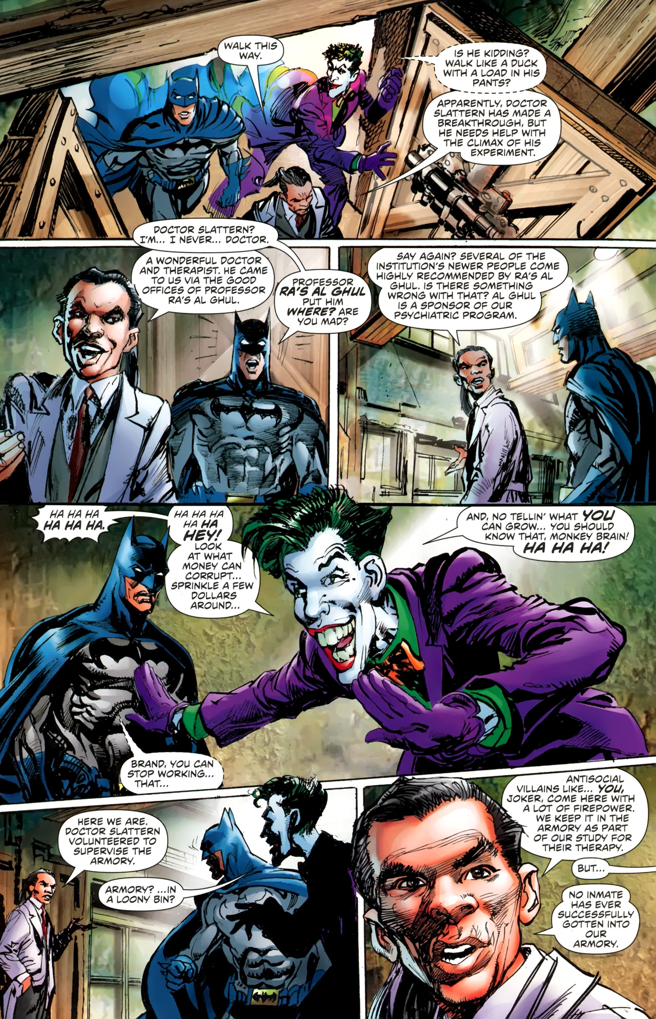 Read online Batman: Odyssey (2010) comic -  Issue #6 - 7