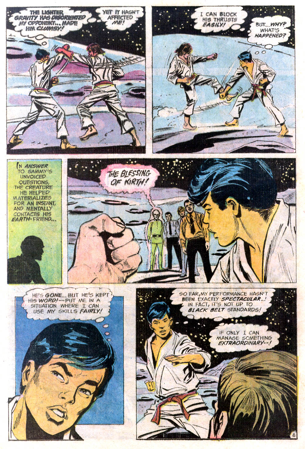 Read online Strange Sports Stories (1973) comic -  Issue #2 - 9