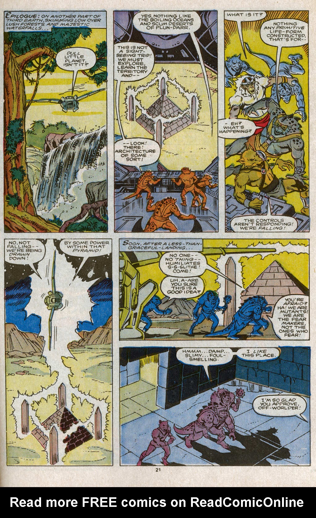 Read online ThunderCats (1985) comic -  Issue #1 - 31