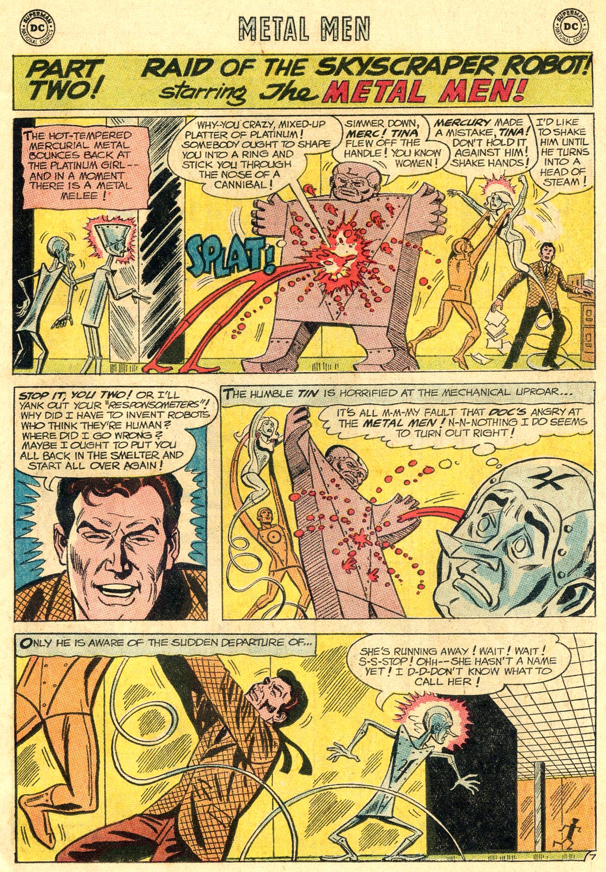 Read online Metal Men (1963) comic -  Issue #13 - 11
