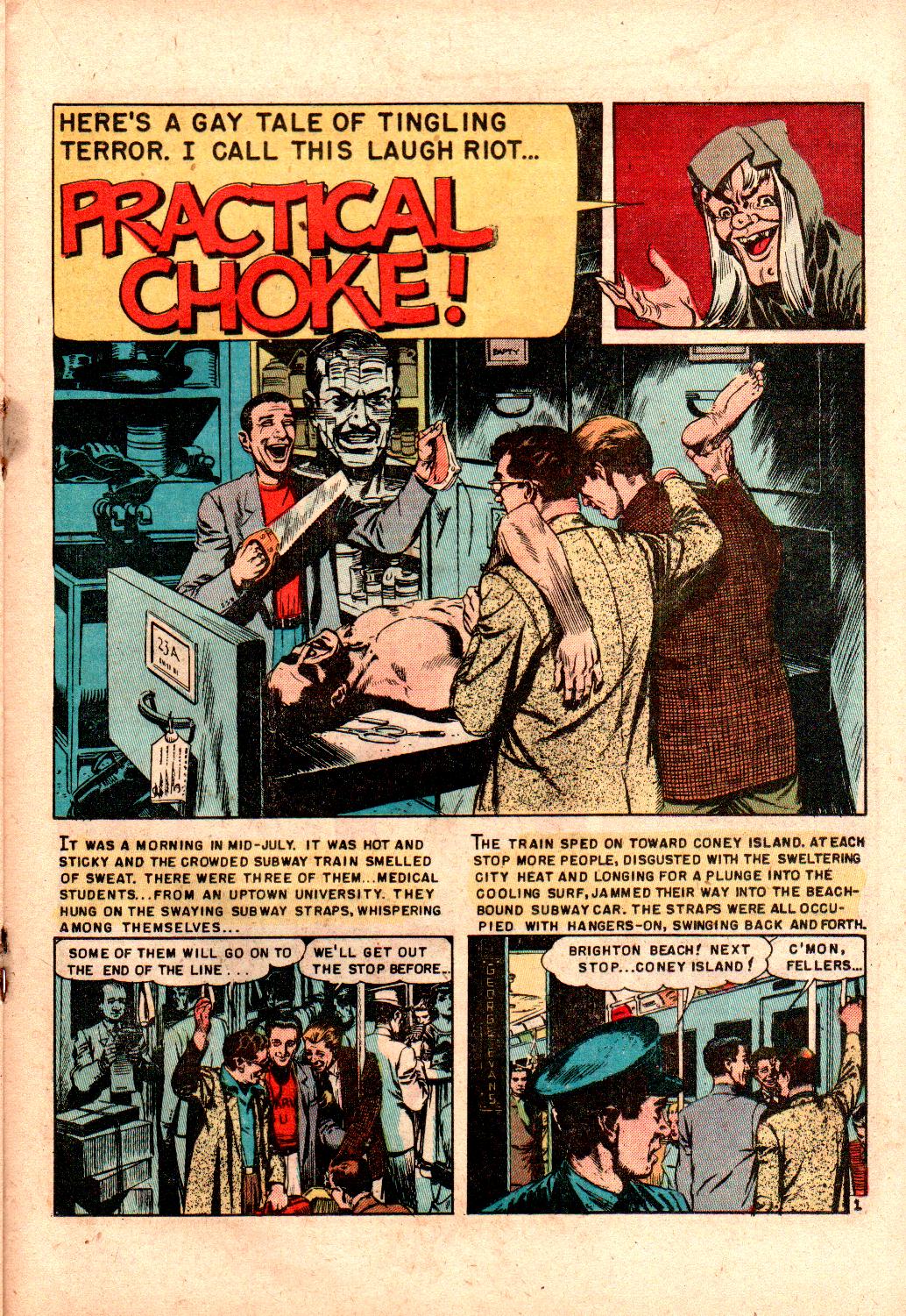 Read online The Vault of Horror (1950) comic -  Issue #30 - 22