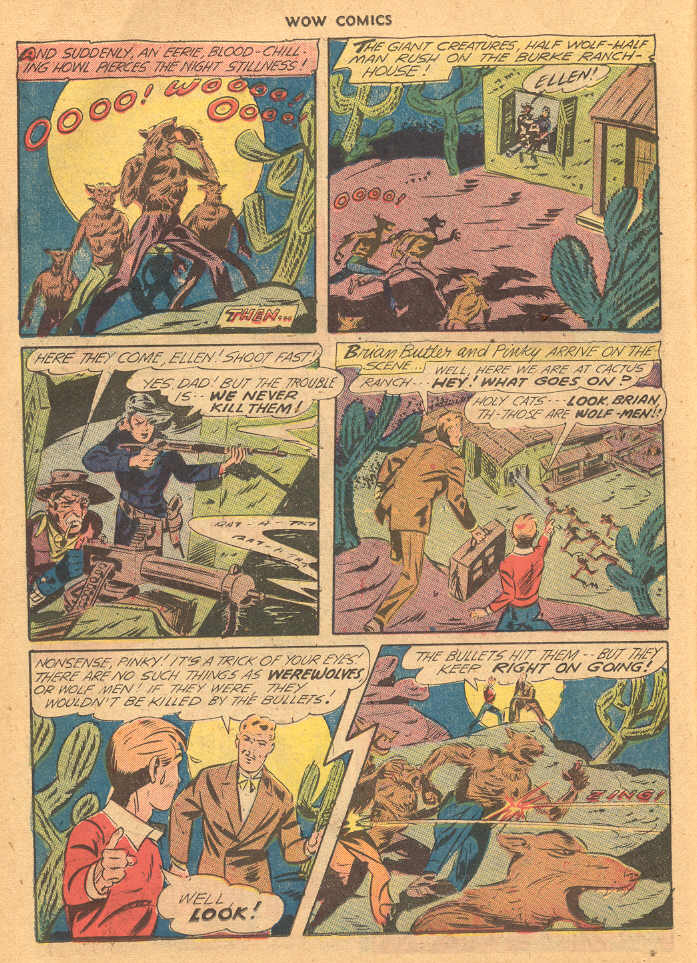 Read online Wow Comics comic -  Issue #19 - 20