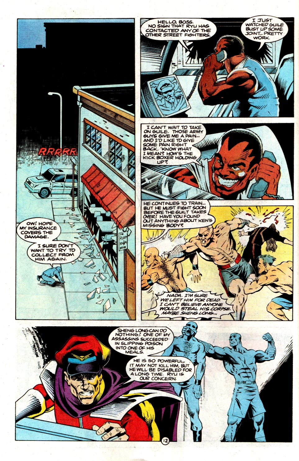 Read online Street Fighter (1994) comic -  Issue #3 - 12