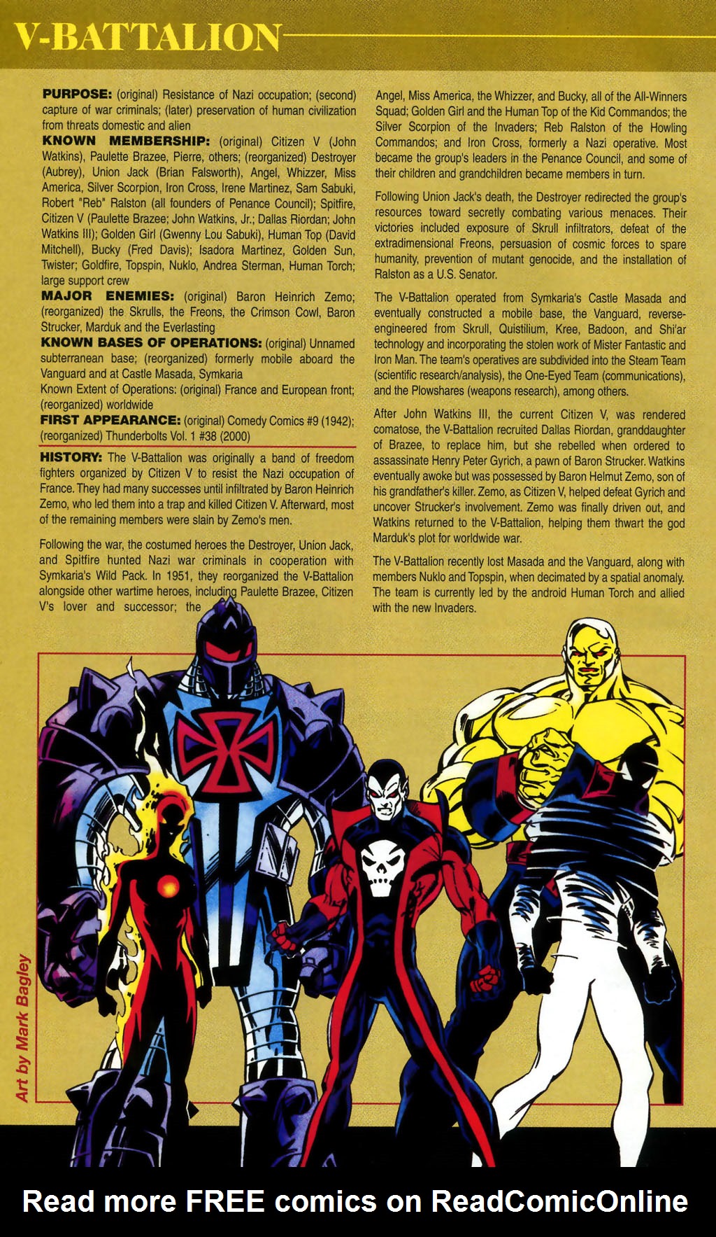 Read online The Official Handbook of the Marvel Universe: Golden Age comic -  Issue # Full - 44