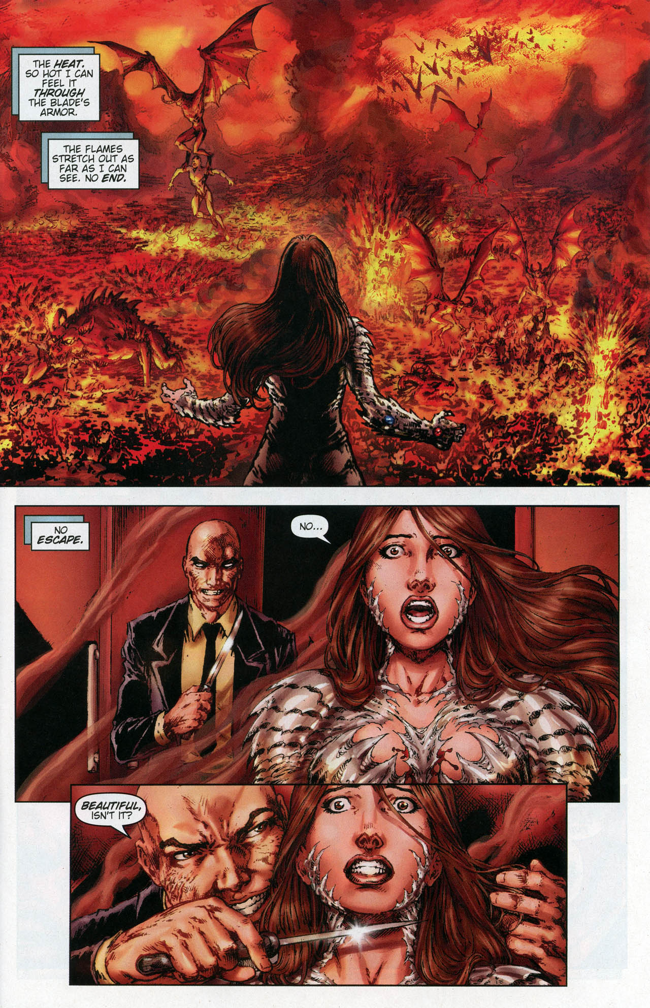 Read online Witchblade: Demon Reborn comic -  Issue #4 - 9