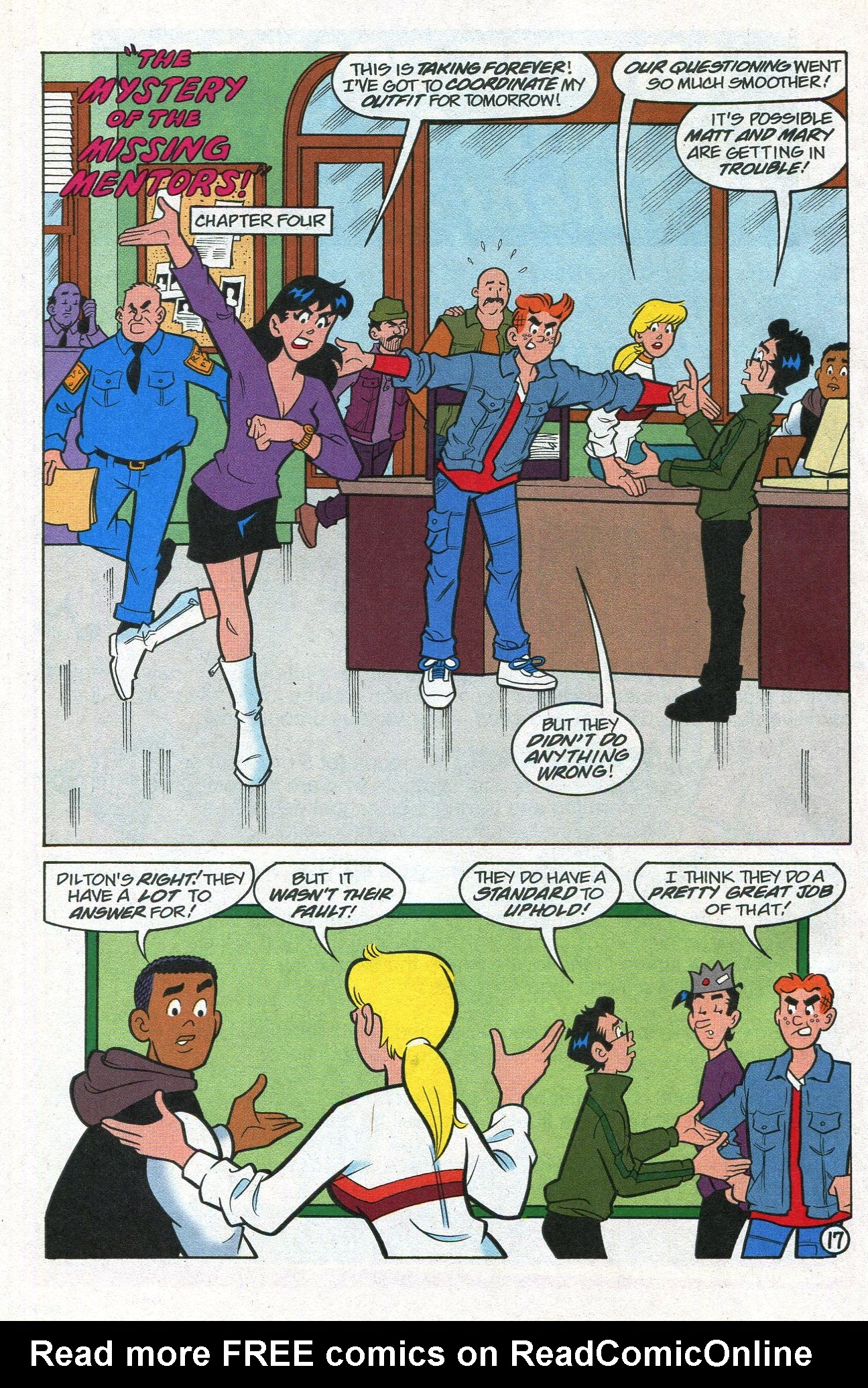 Read online Archie's Weird Mysteries comic -  Issue #34 - 28