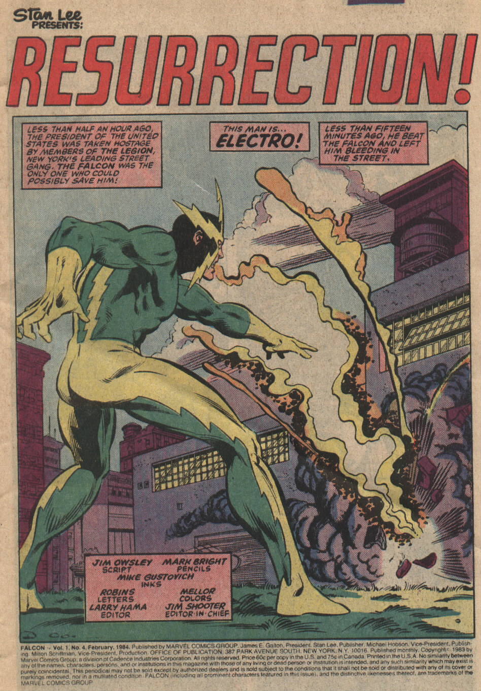 Read online Falcon (1983) comic -  Issue #4 - 2
