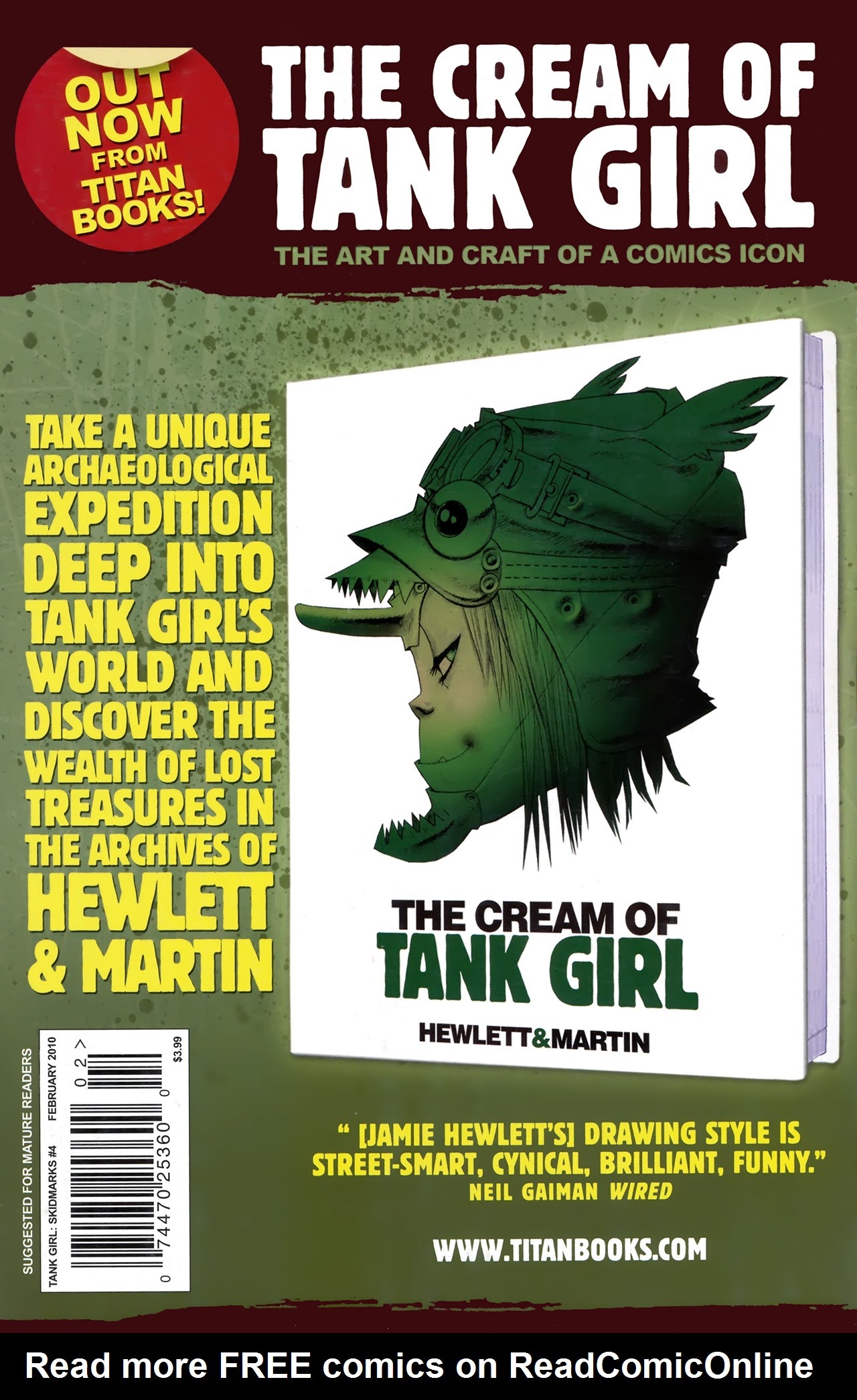 Read online Tank Girl: Skidmarks comic -  Issue #4 - 31