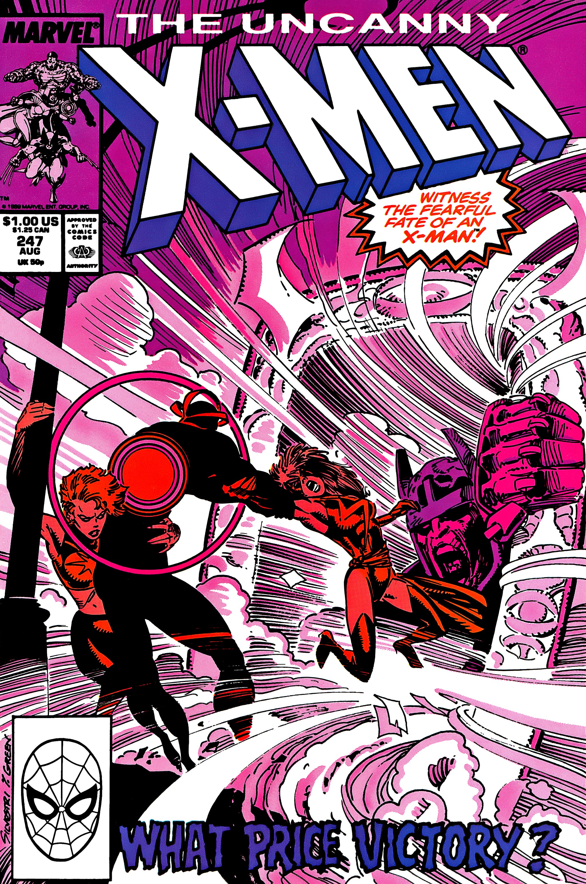Read online Uncanny X-Men (1963) comic -  Issue #247 - 1
