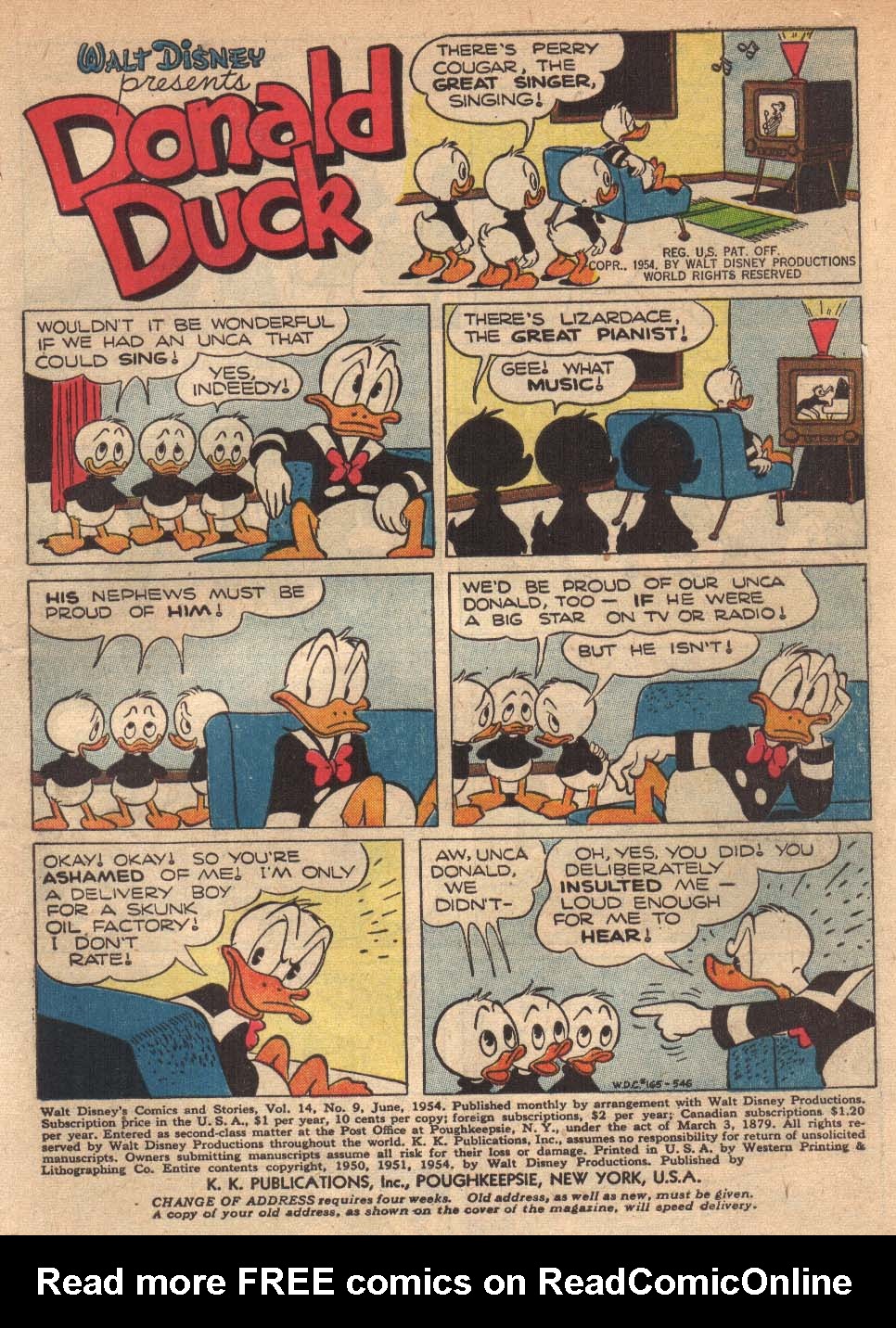 Read online Walt Disney's Comics and Stories comic -  Issue #165 - 3