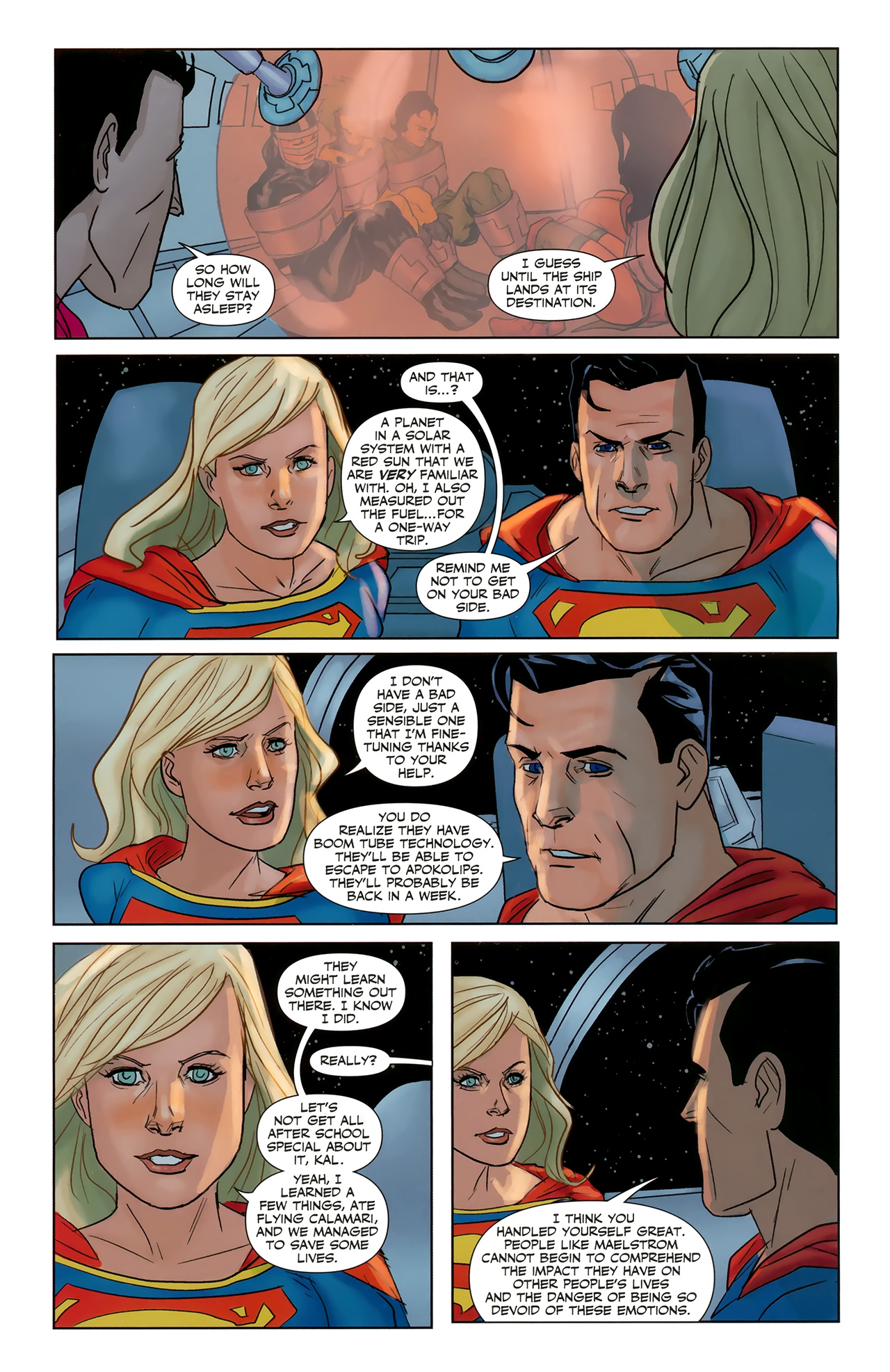 Read online Superman/Supergirl: Maelstrom comic -  Issue #5 - 17