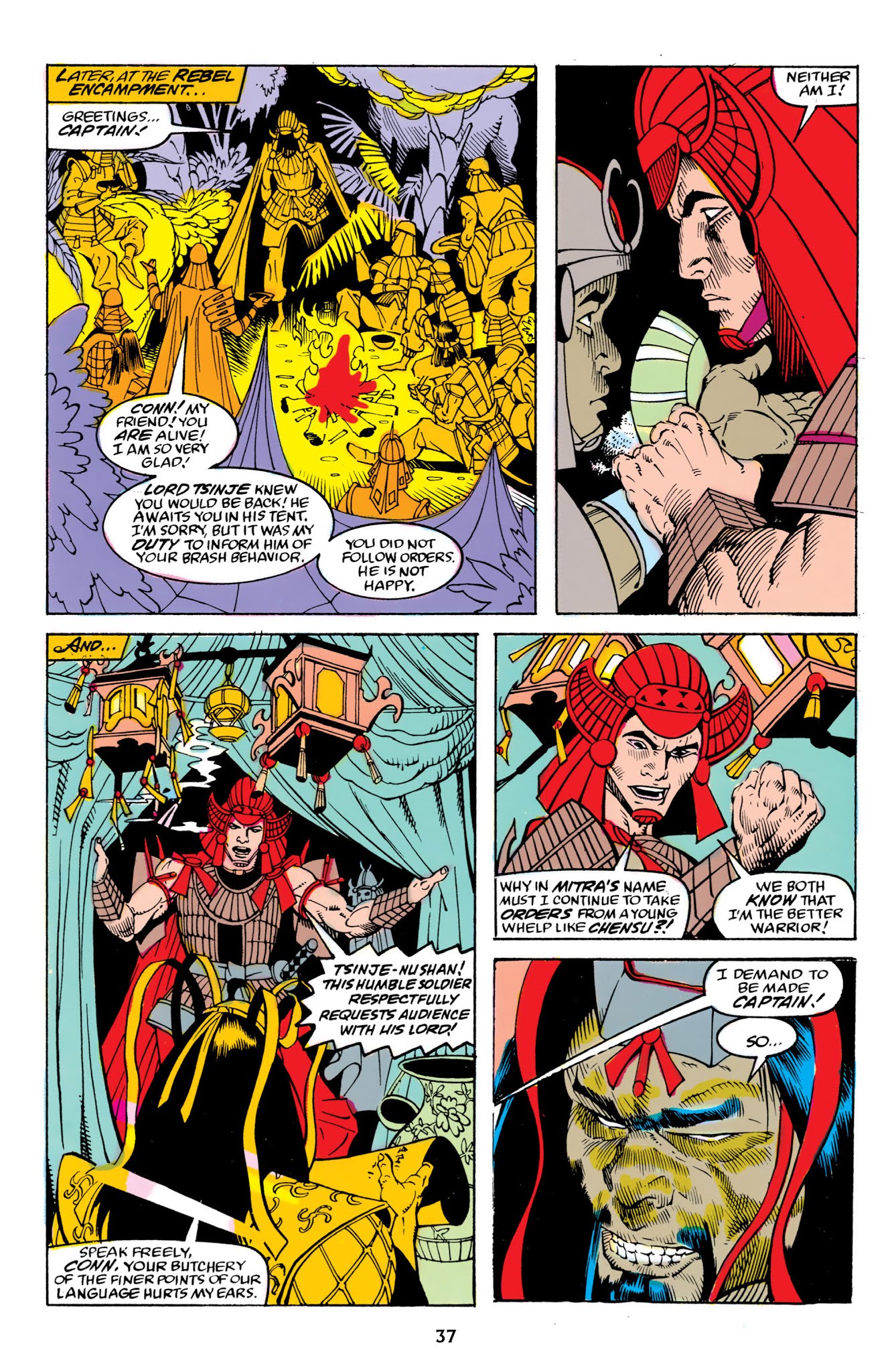 Read online The Chronicles of King Conan comic -  Issue # TPB 11 (Part 1) - 38